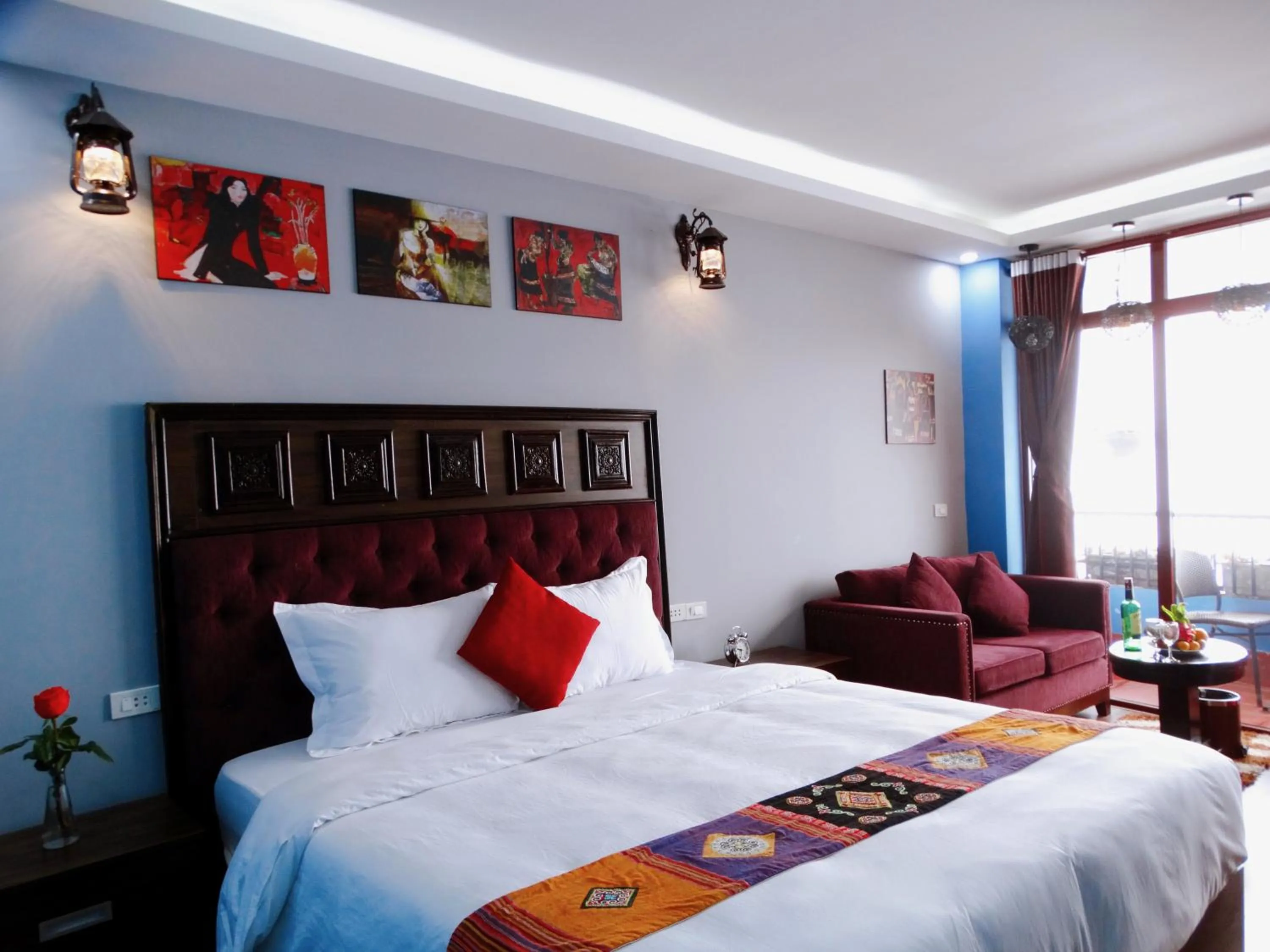 Photo of the whole room, Bed in Sapa Hills Hotel