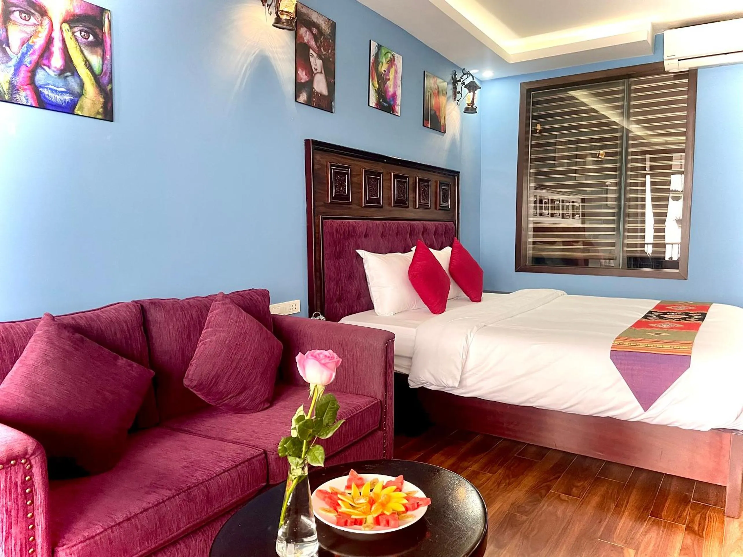 Bed in Sapa Hills Hotel