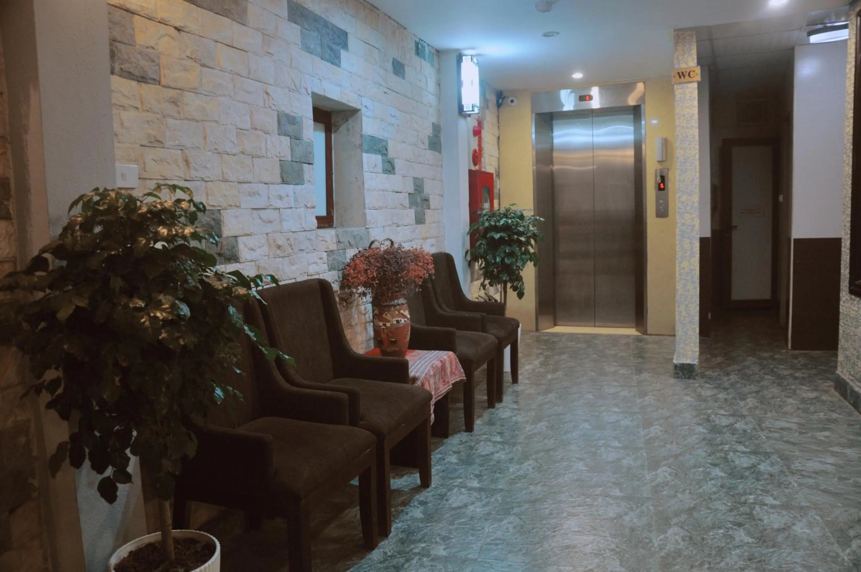 elevator in Sapa Hills Hotel