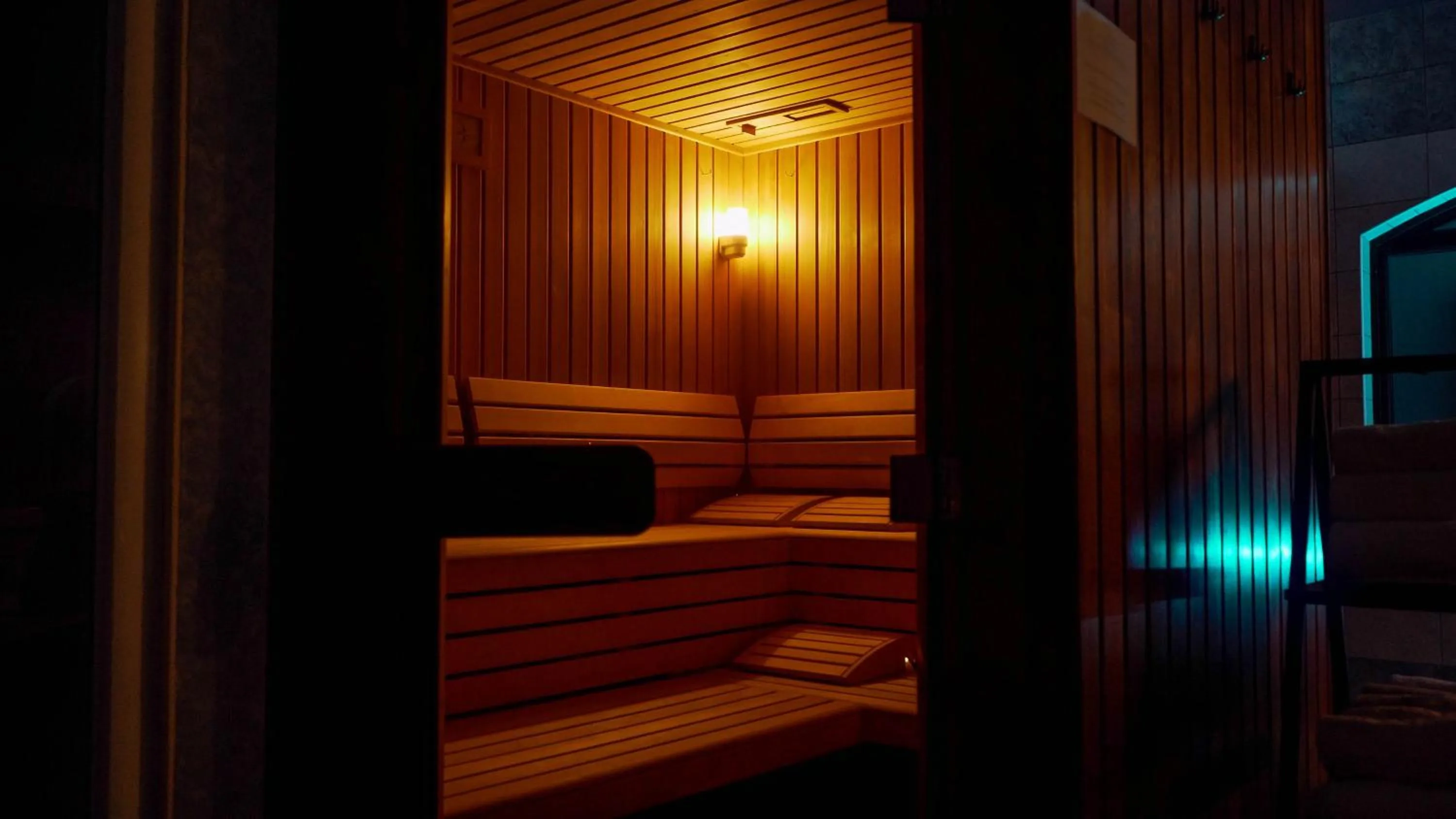 Sauna in Hotel Villa Letan