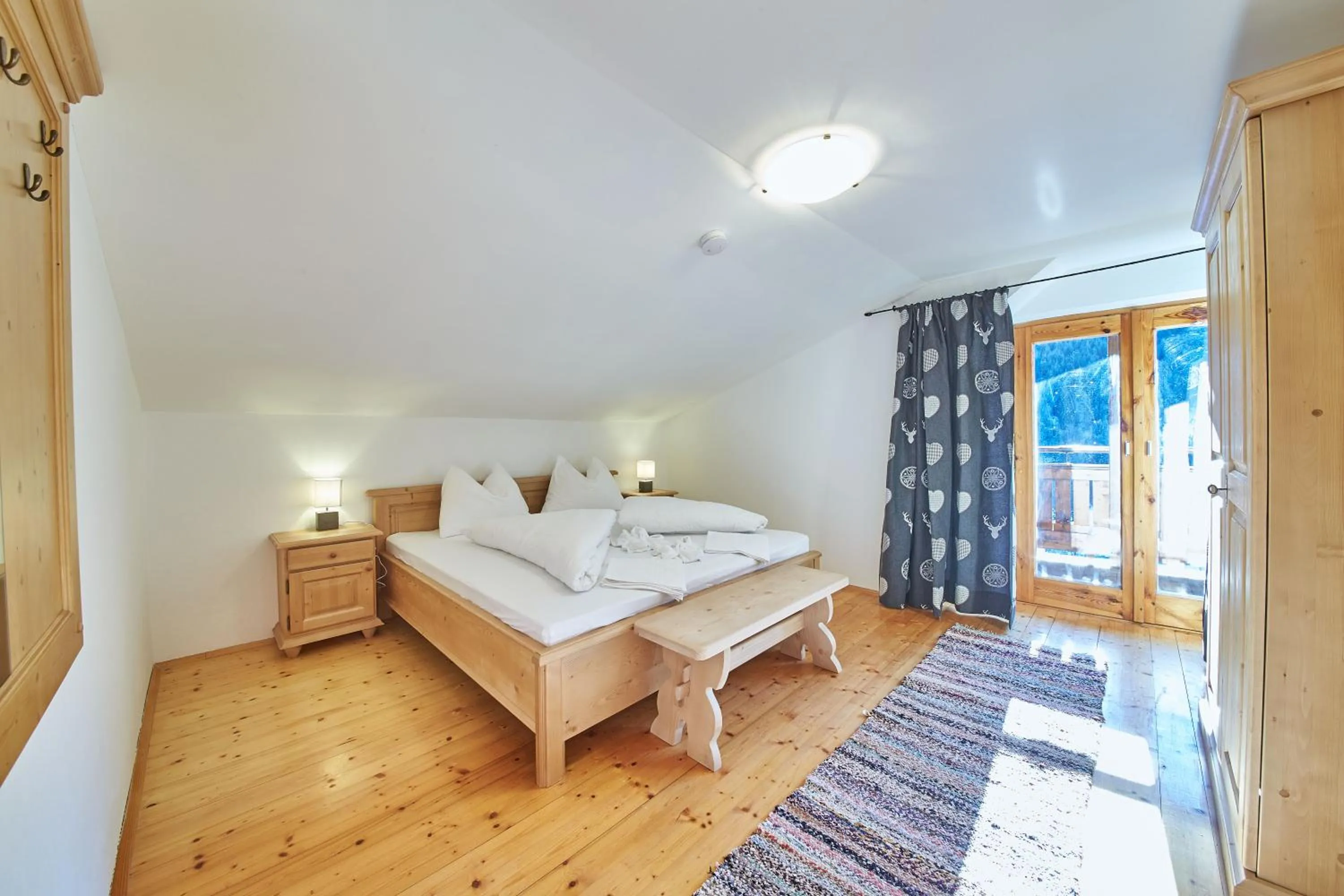 Photo of the whole room, Bed in Ferienhaus Oberlengau