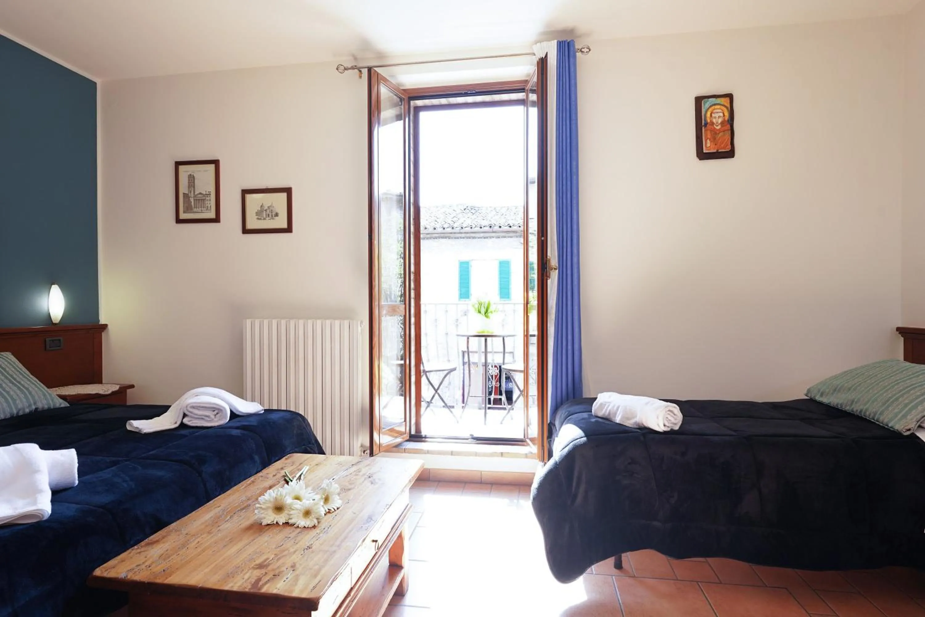 Balcony/Terrace, Bed in Camere il Cantico