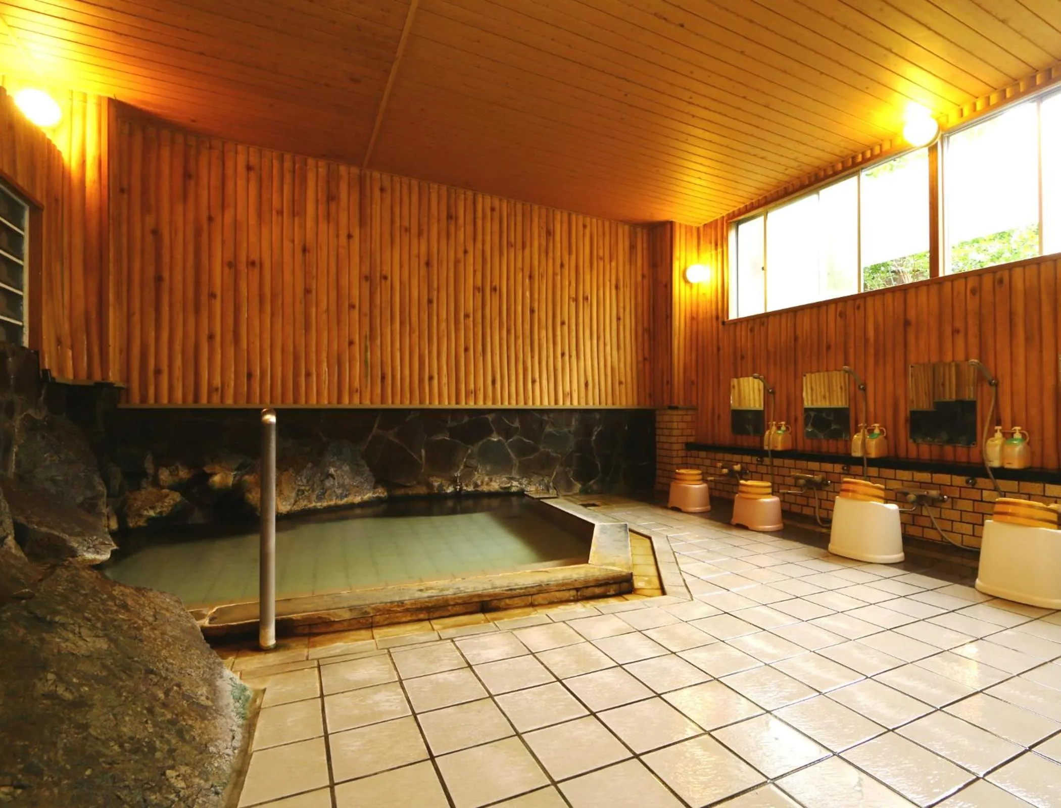 Hot Spring Bath in Miyamaso