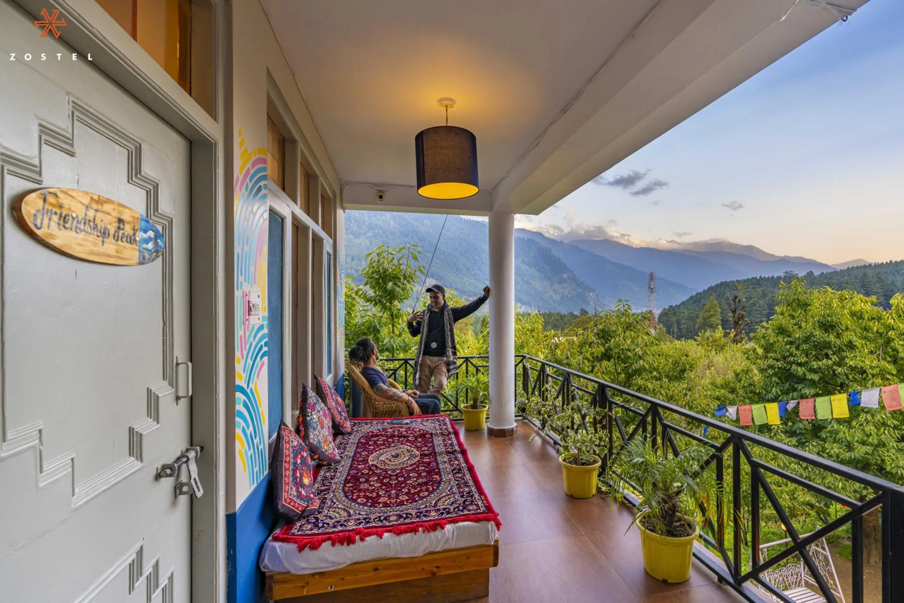 View (from property/room) in Zostel Old Manali