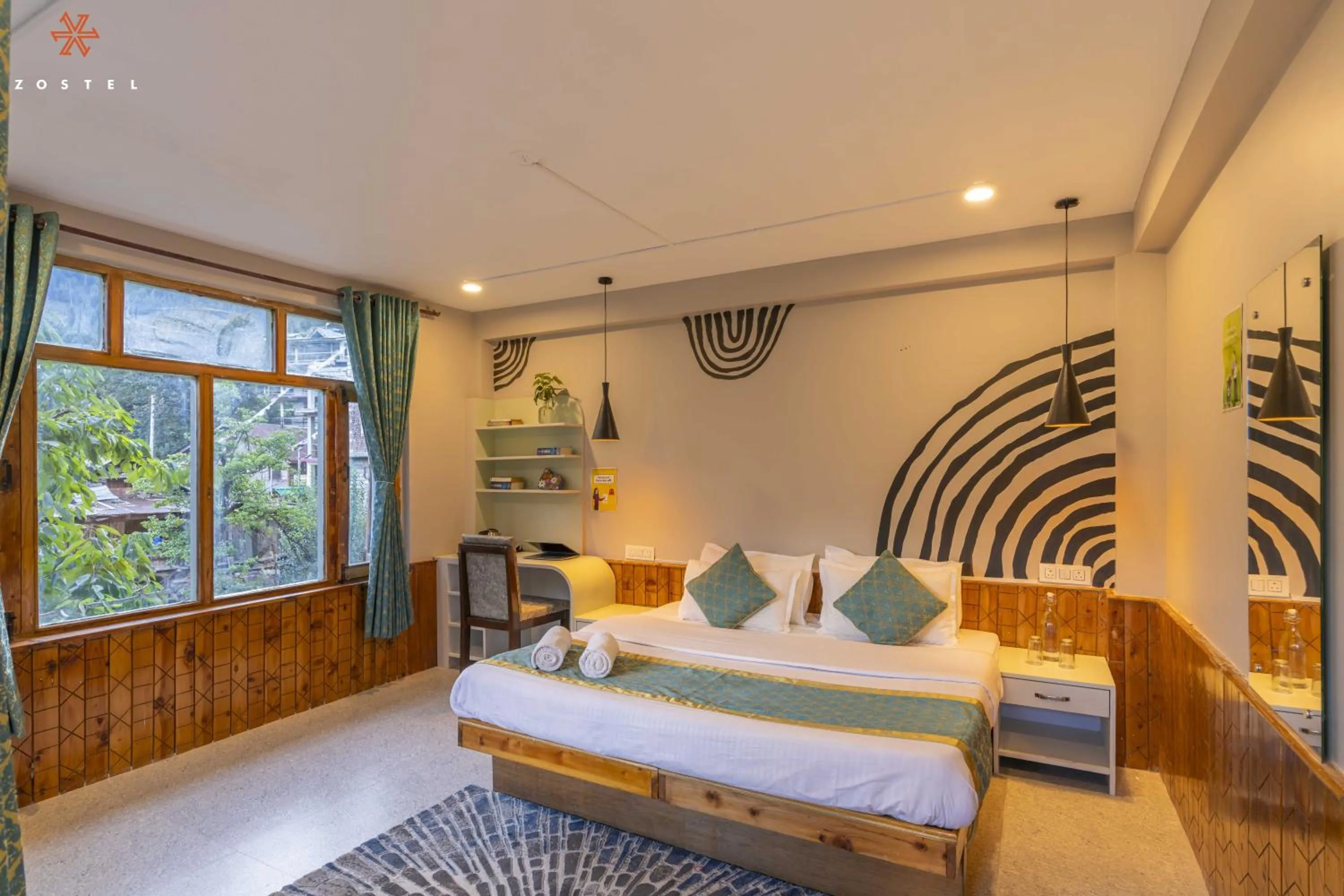 Photo of the whole room, Bed in Zostel Old Manali