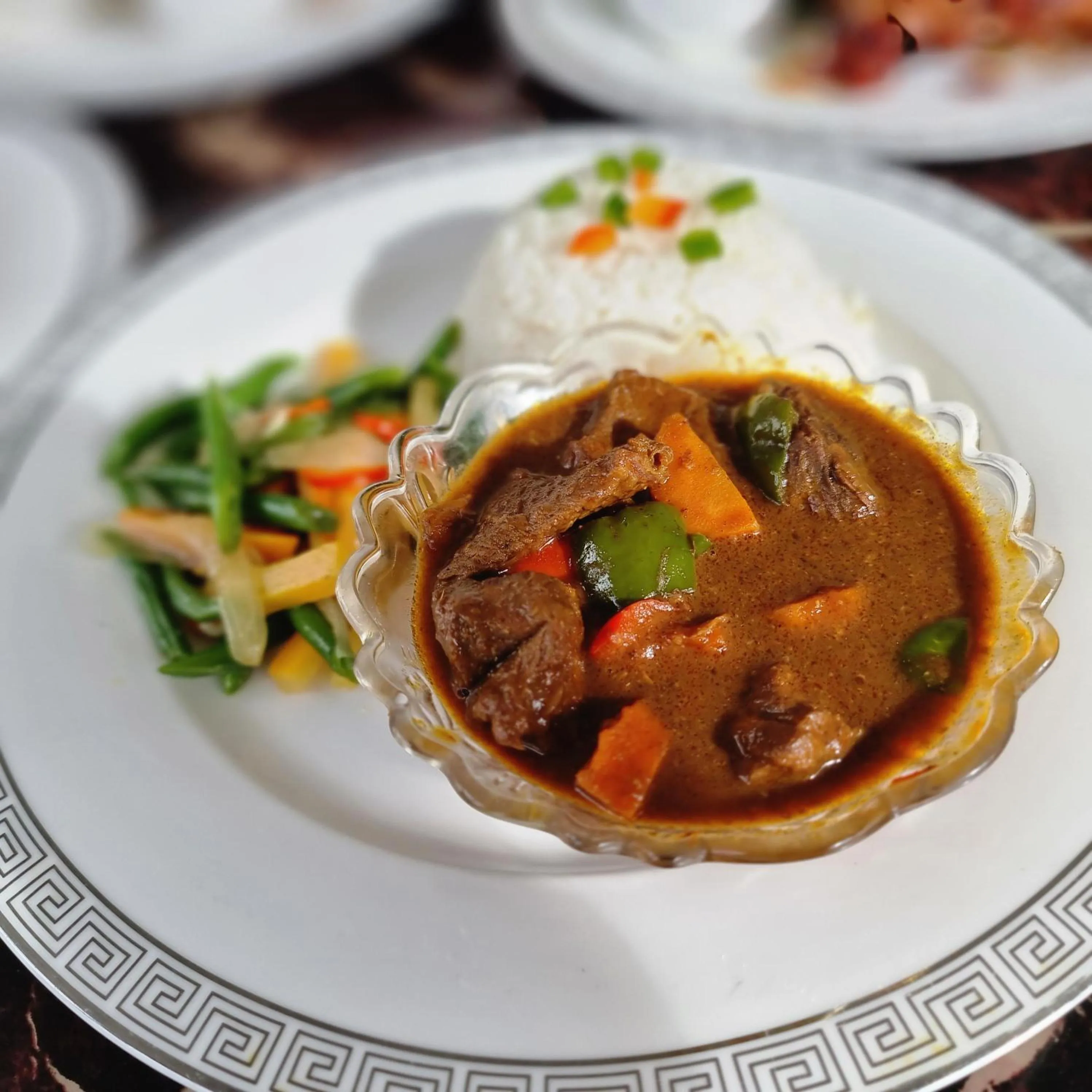 Food and drinks in Blue Lagoon Lodge Blantyre