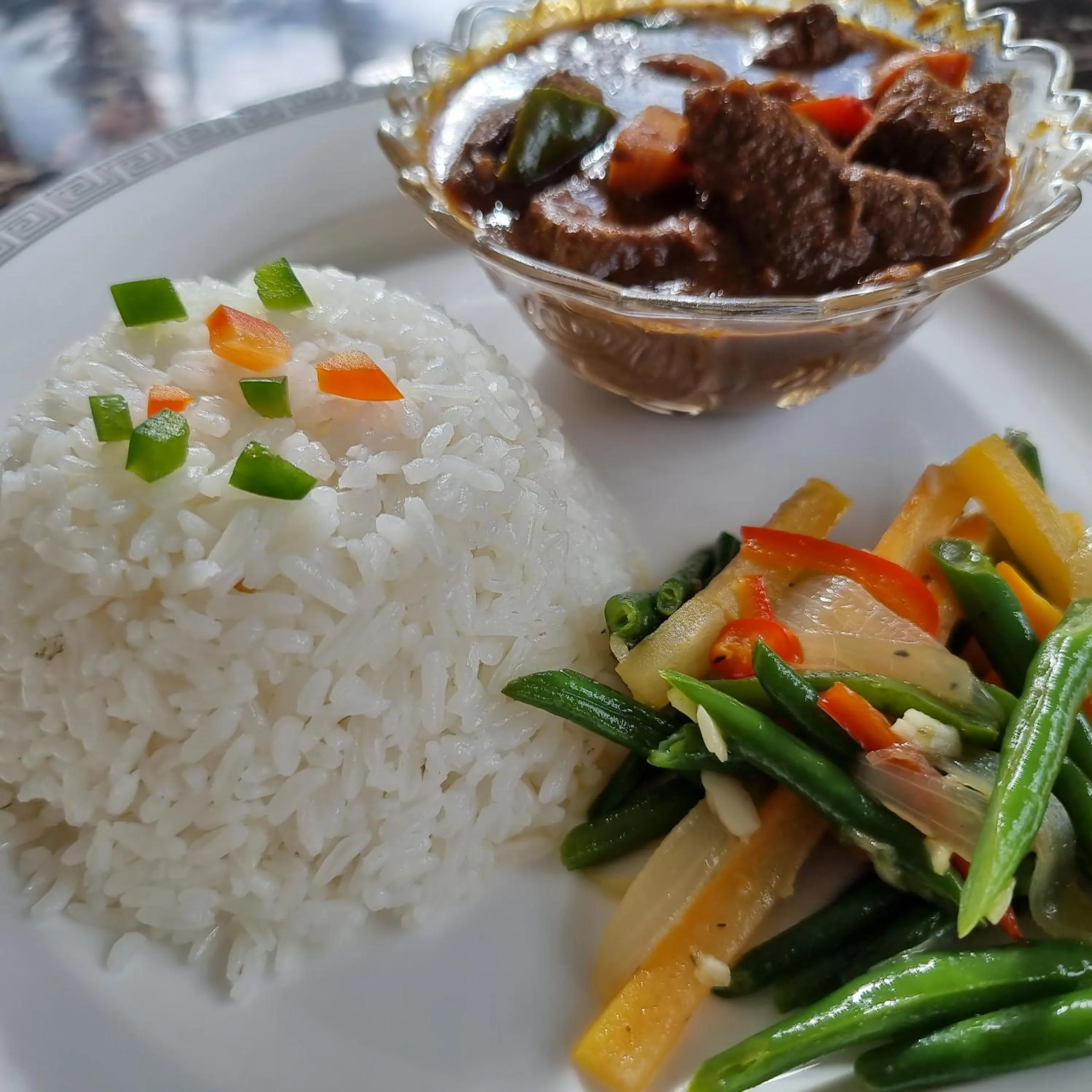 Food in Blue Lagoon Lodge Blantyre