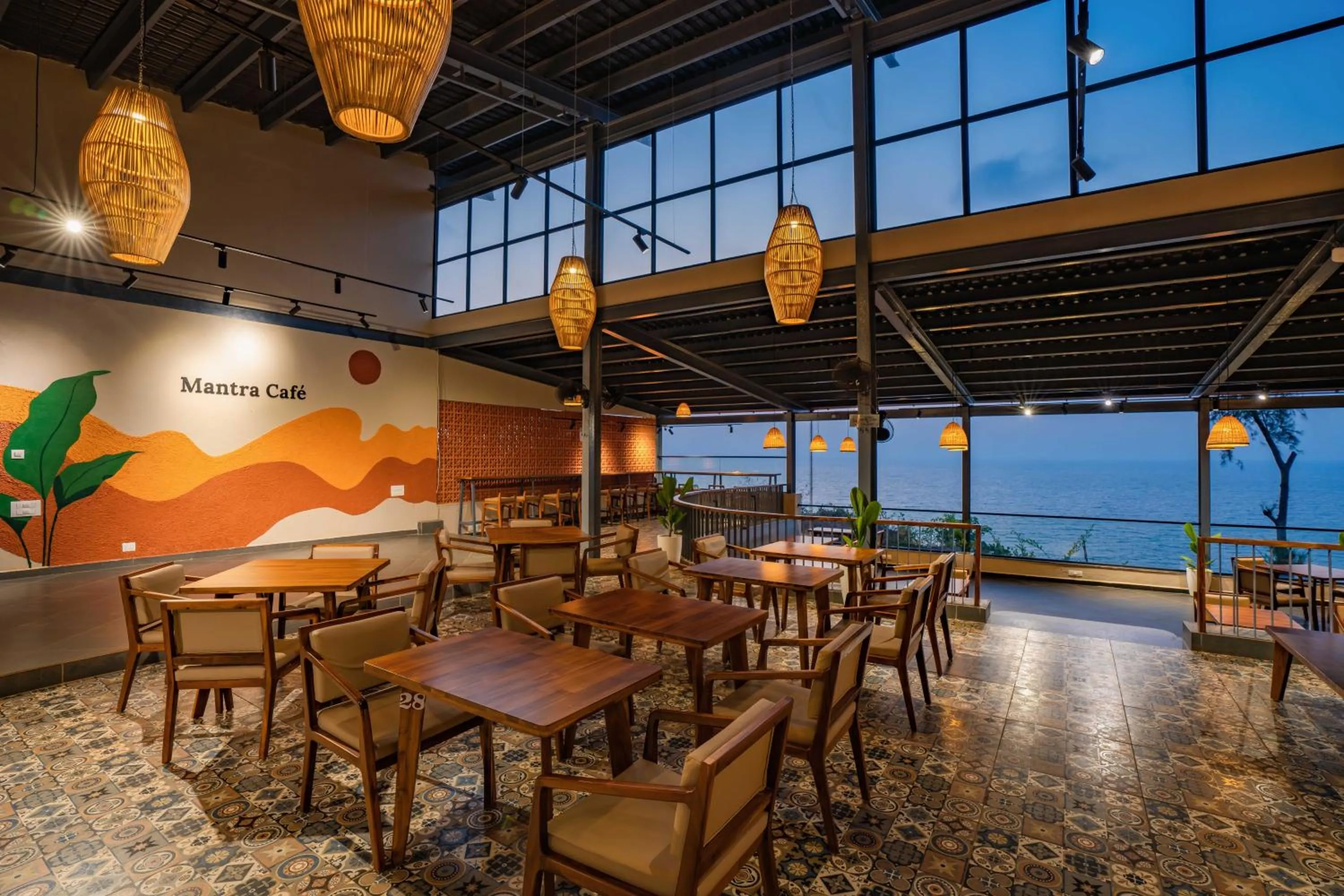 Restaurant/places to eat in Zostel Gokarna