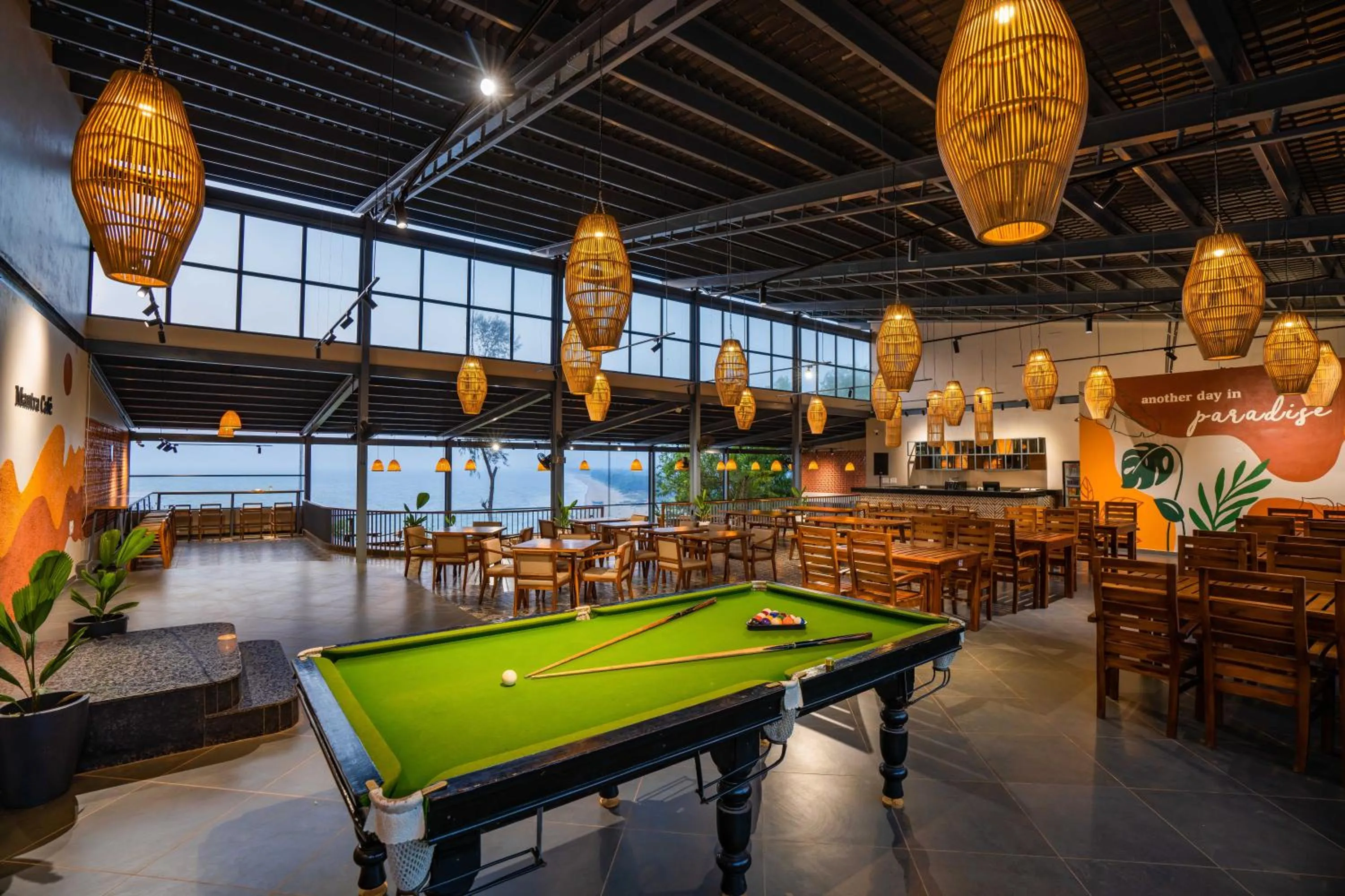 Restaurant/places to eat in Zostel Gokarna