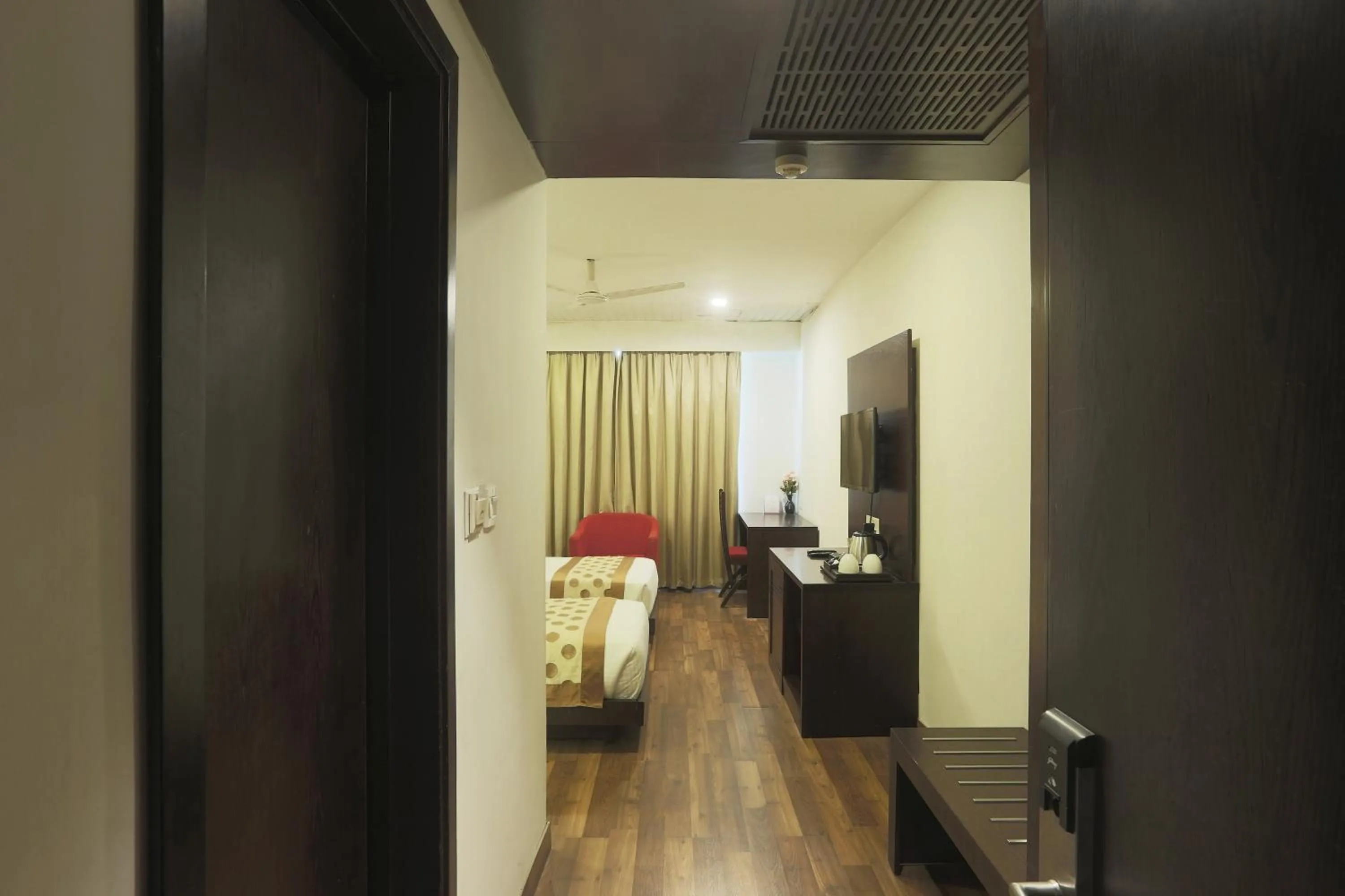 Bed in Hotel Mumbai House