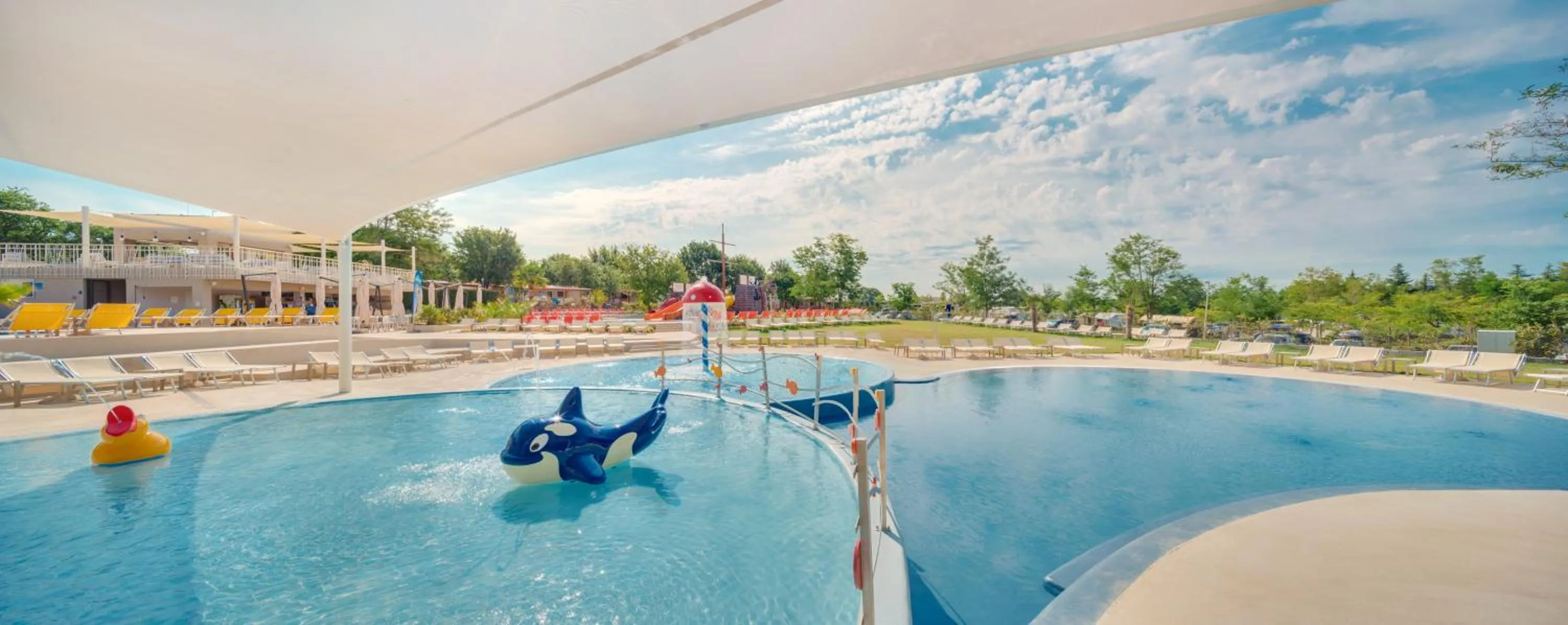 Swimming pool in Mobilhome Victoria Camping Lanterna