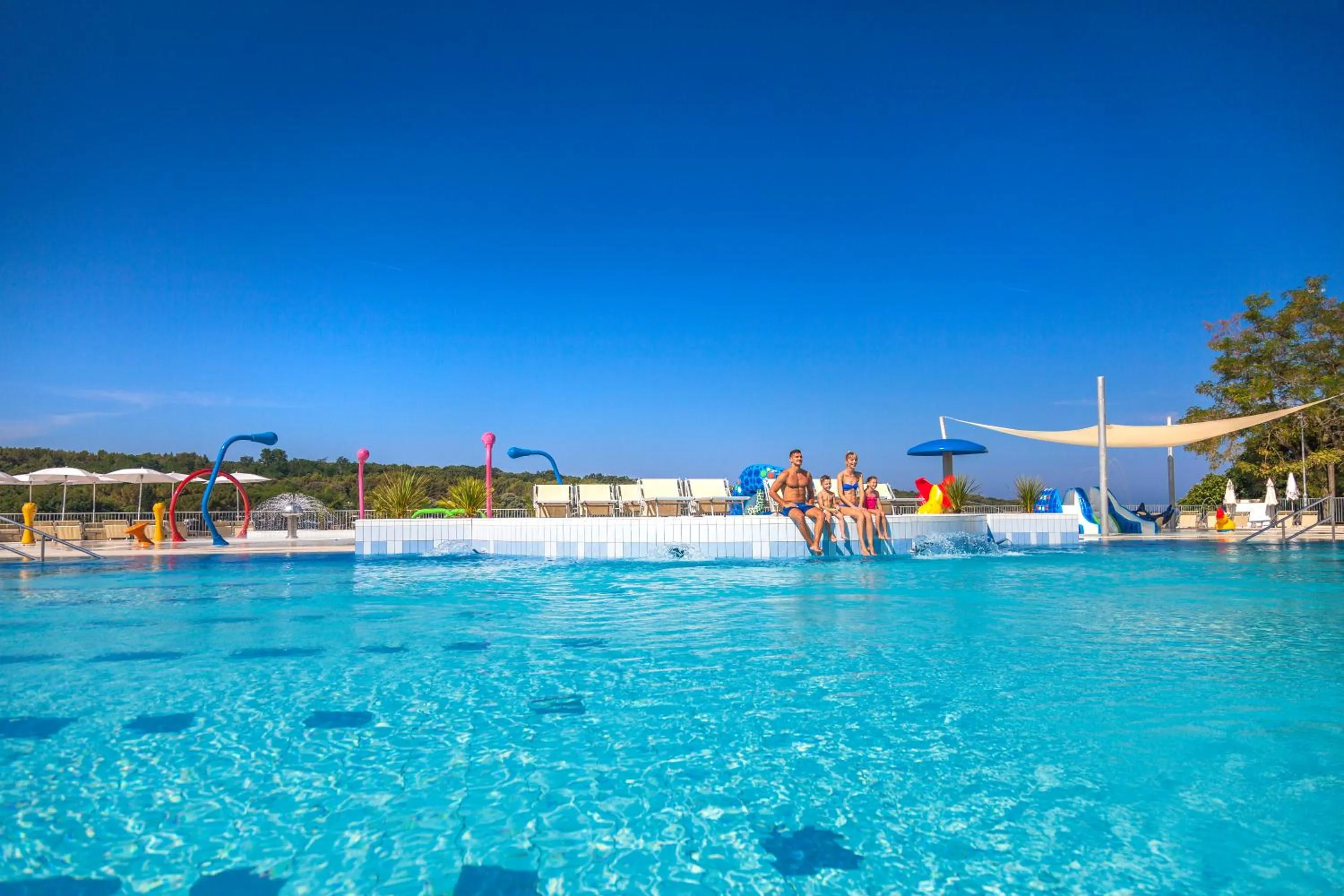 Swimming pool in Mobilhome Victoria Camping Lanterna