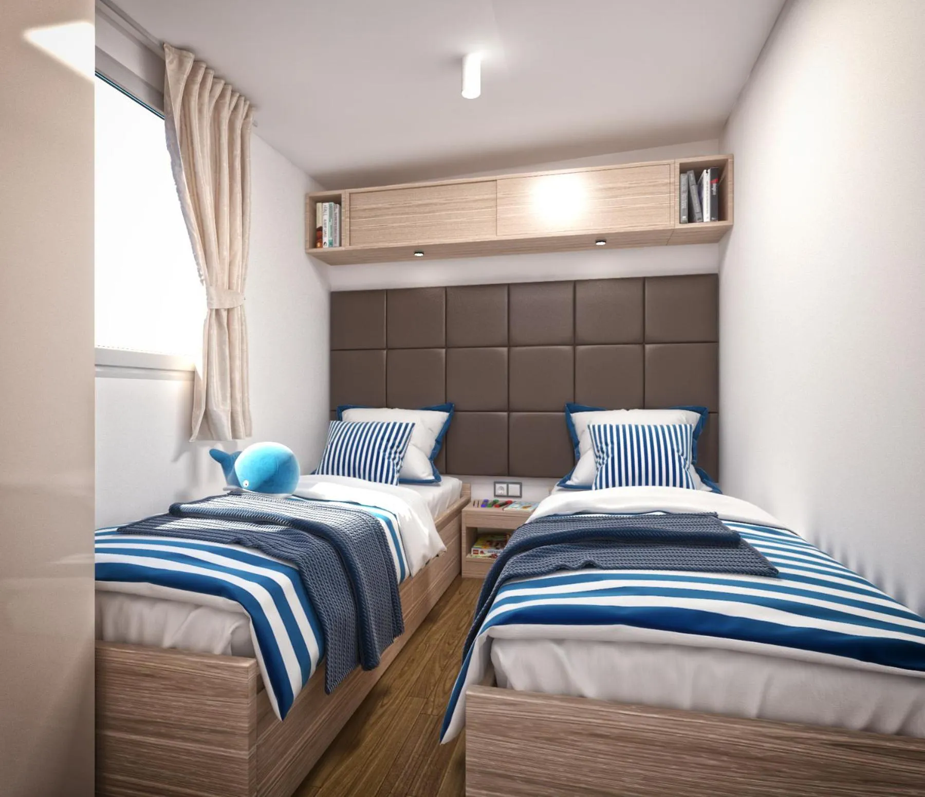 Bedroom, Bed in Mobilhome Victoria Camping Lanterna