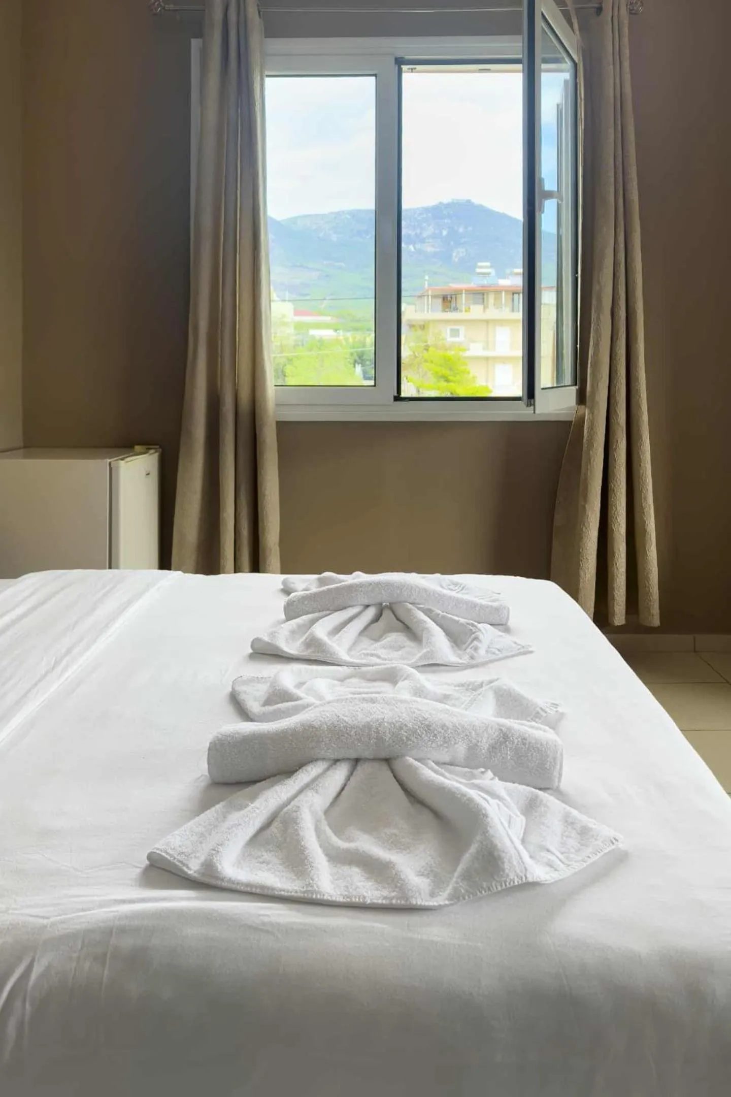 Bed in Cavallari Palace Hotel Suites