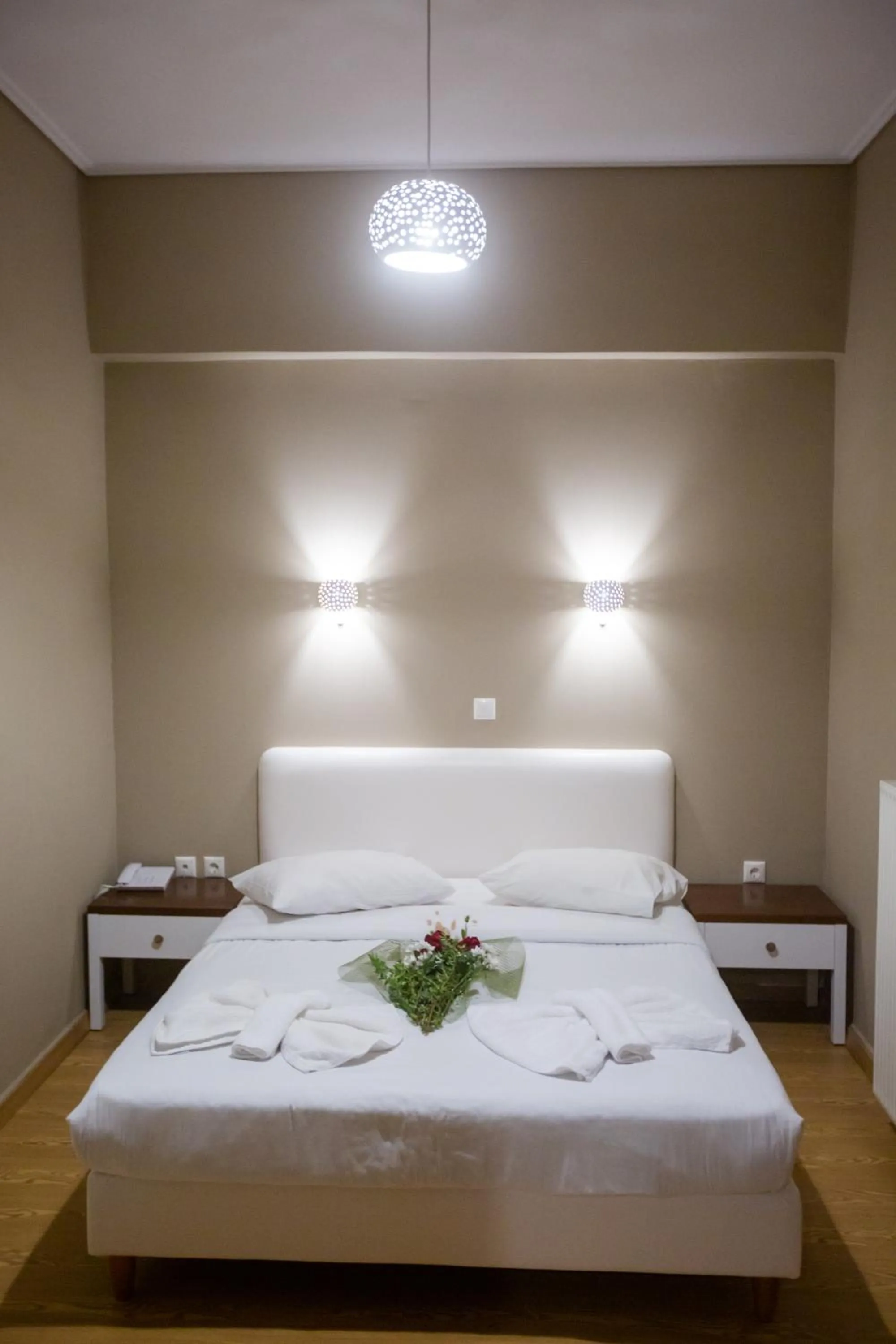 Bed in Cavallari Palace Hotel Suites