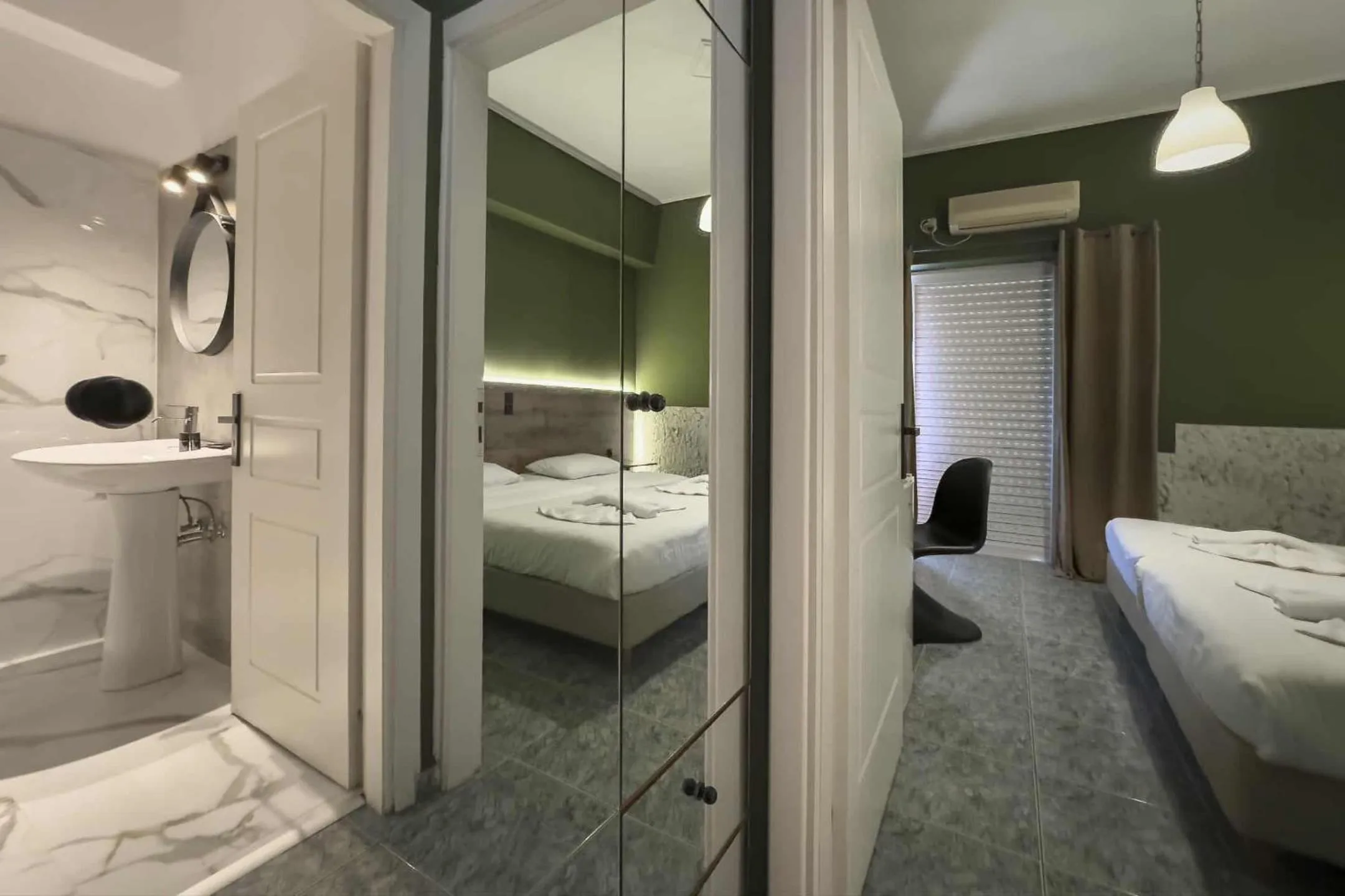 Bed in Cavallari Palace Hotel Suites