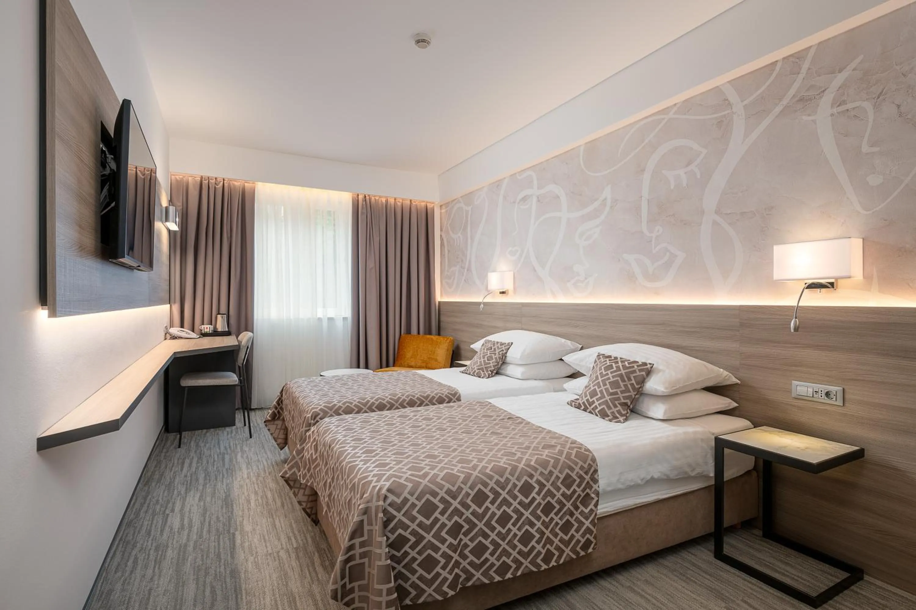 Bedroom in Hotel Ivka