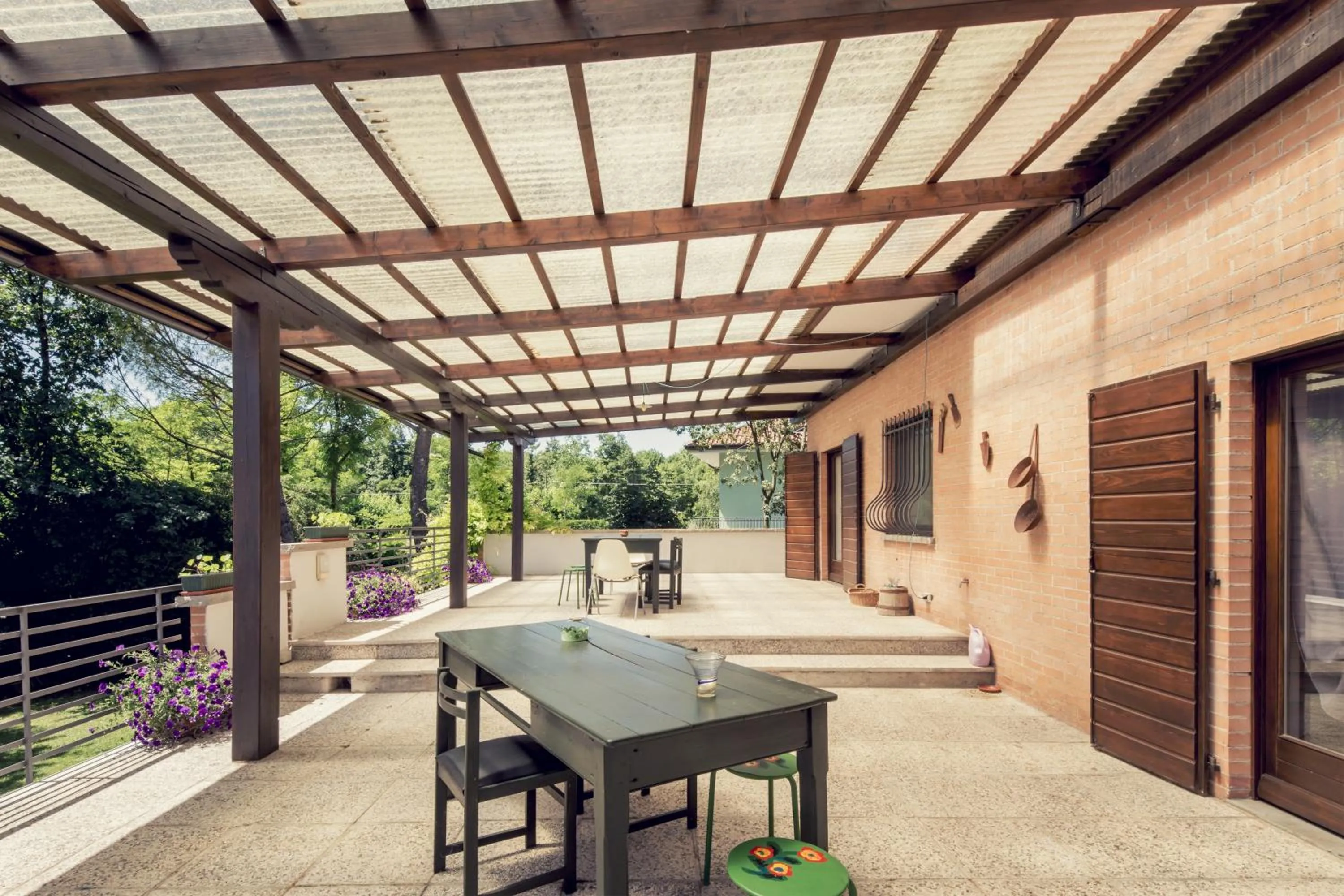 Balcony/Terrace in Alle Robinie