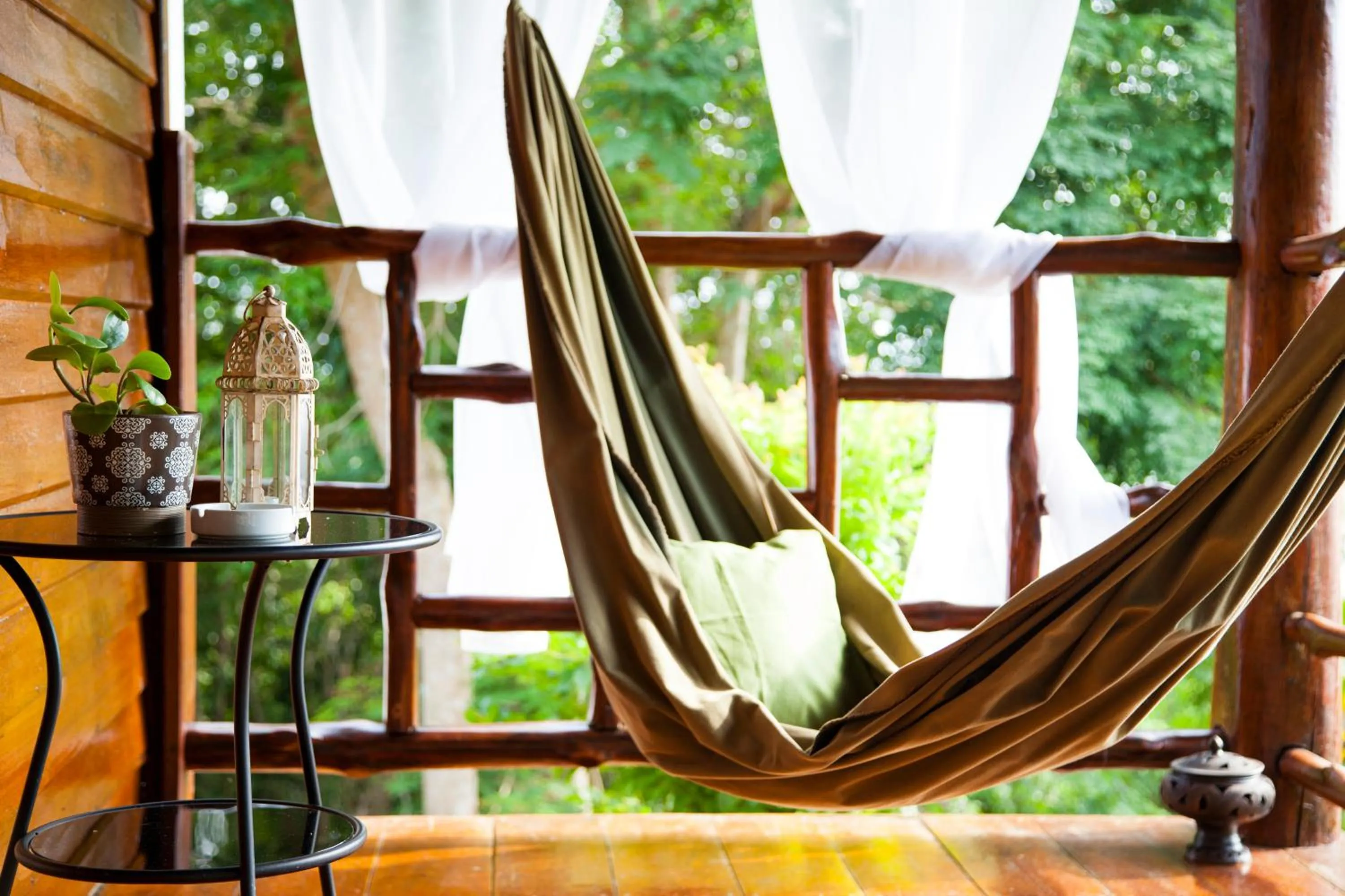 Balcony/Terrace in Oon Lee Bungalows