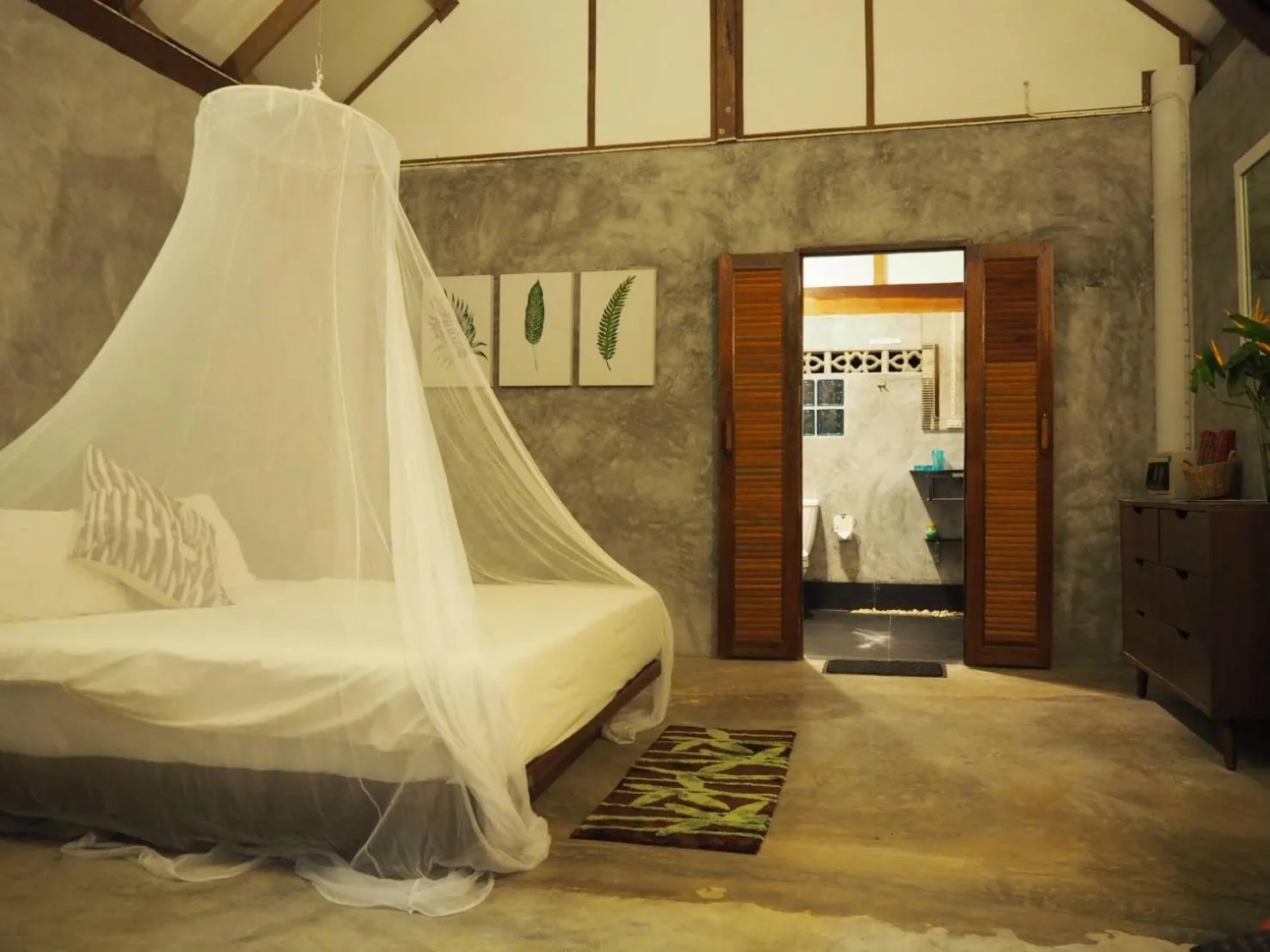 Bedroom, Bed in Oon Lee Bungalows