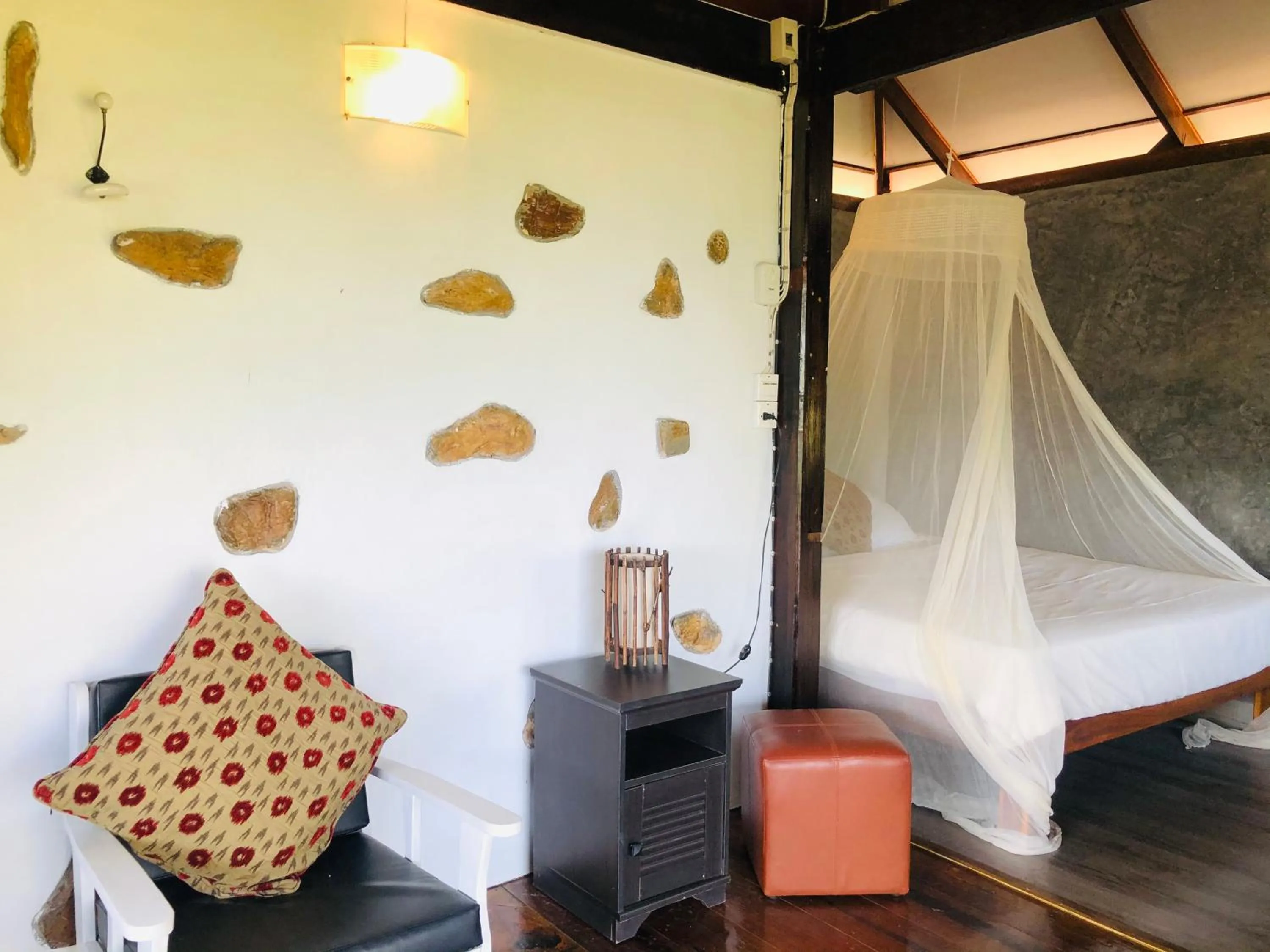 Bedroom in Oon Lee Bungalows