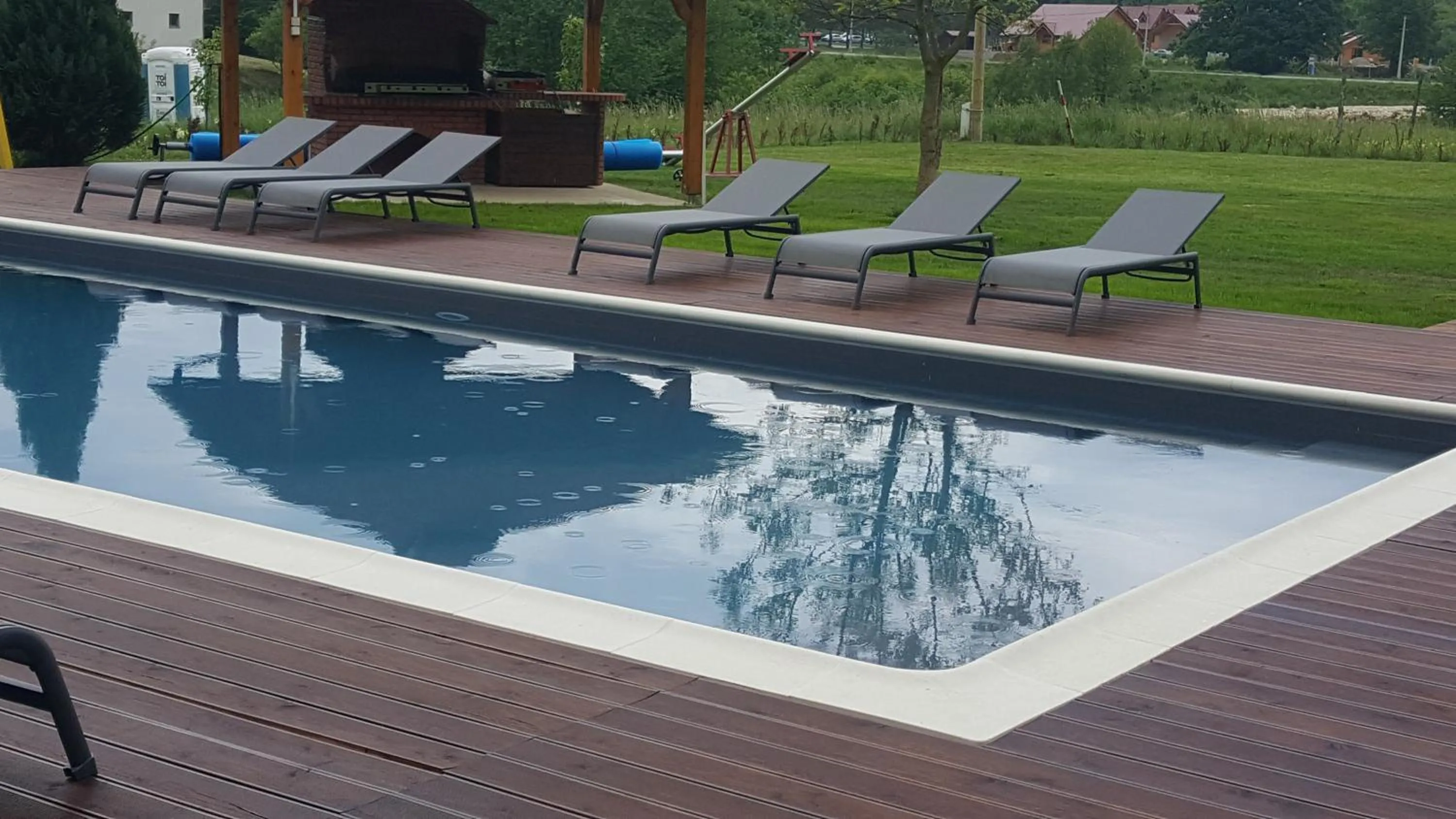 Garden view in House Tina