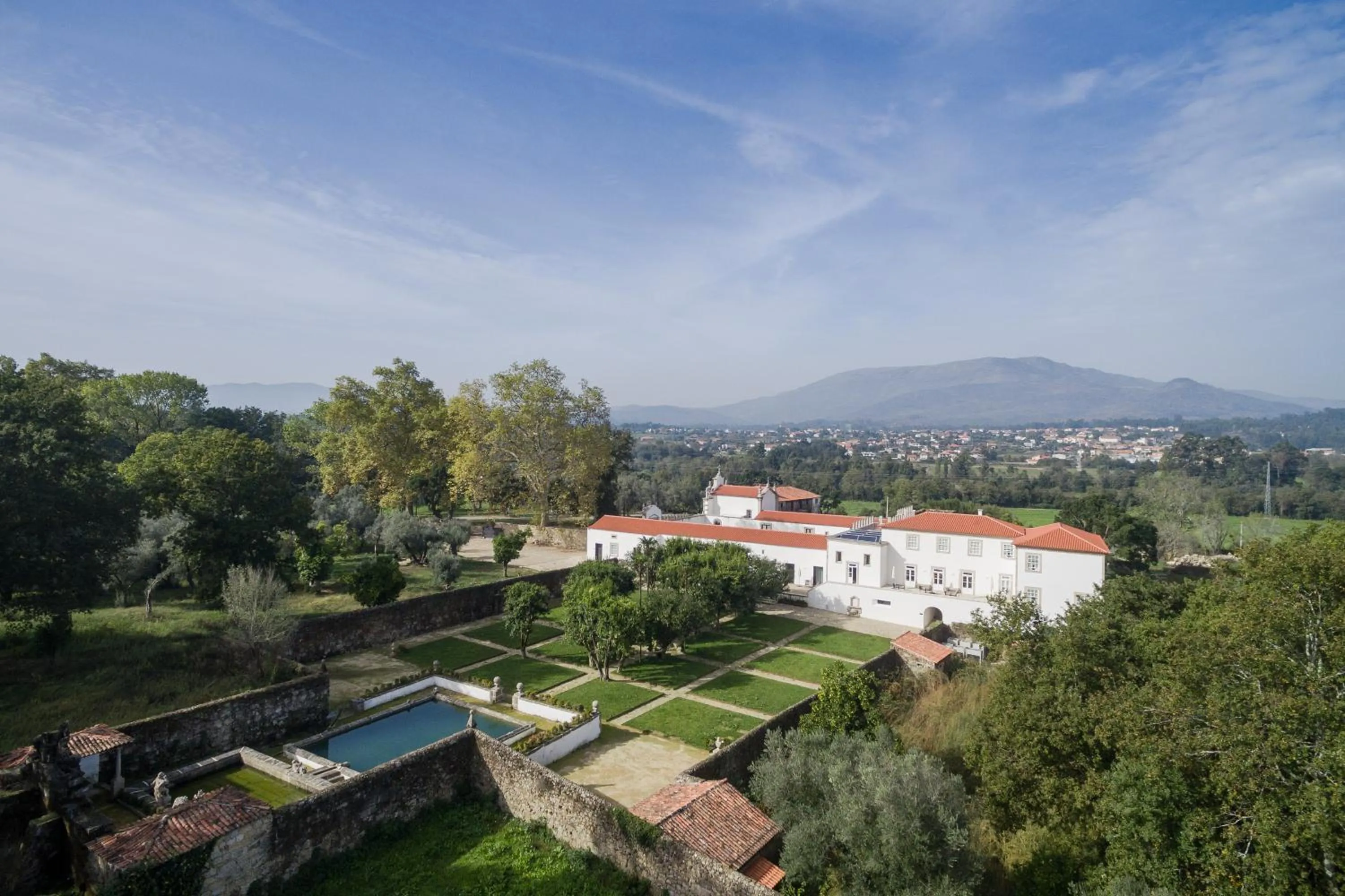 Bird's eye view in Hotel Paço de Vitorino