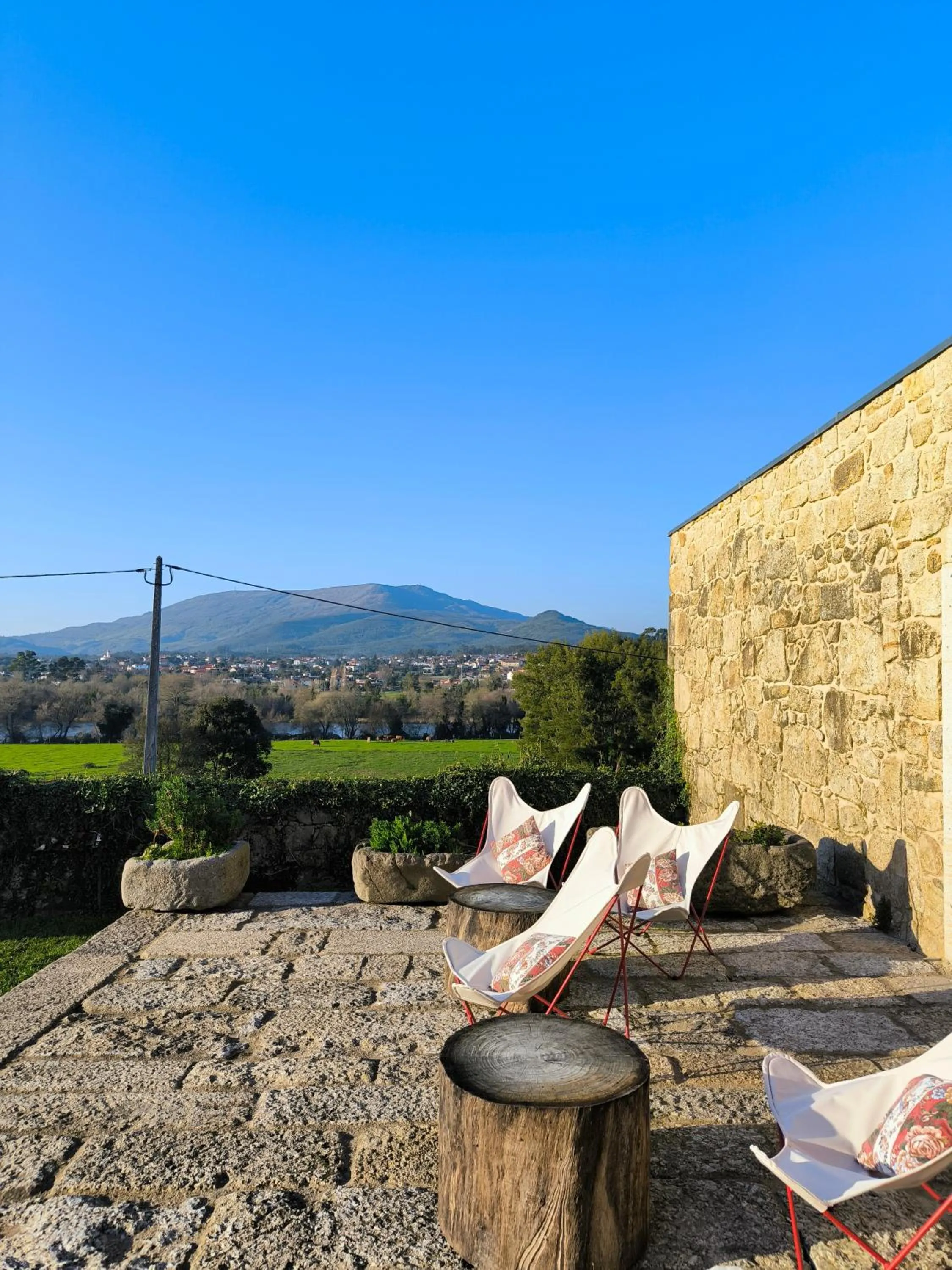 Natural landscape in Hotel Paço de Vitorino