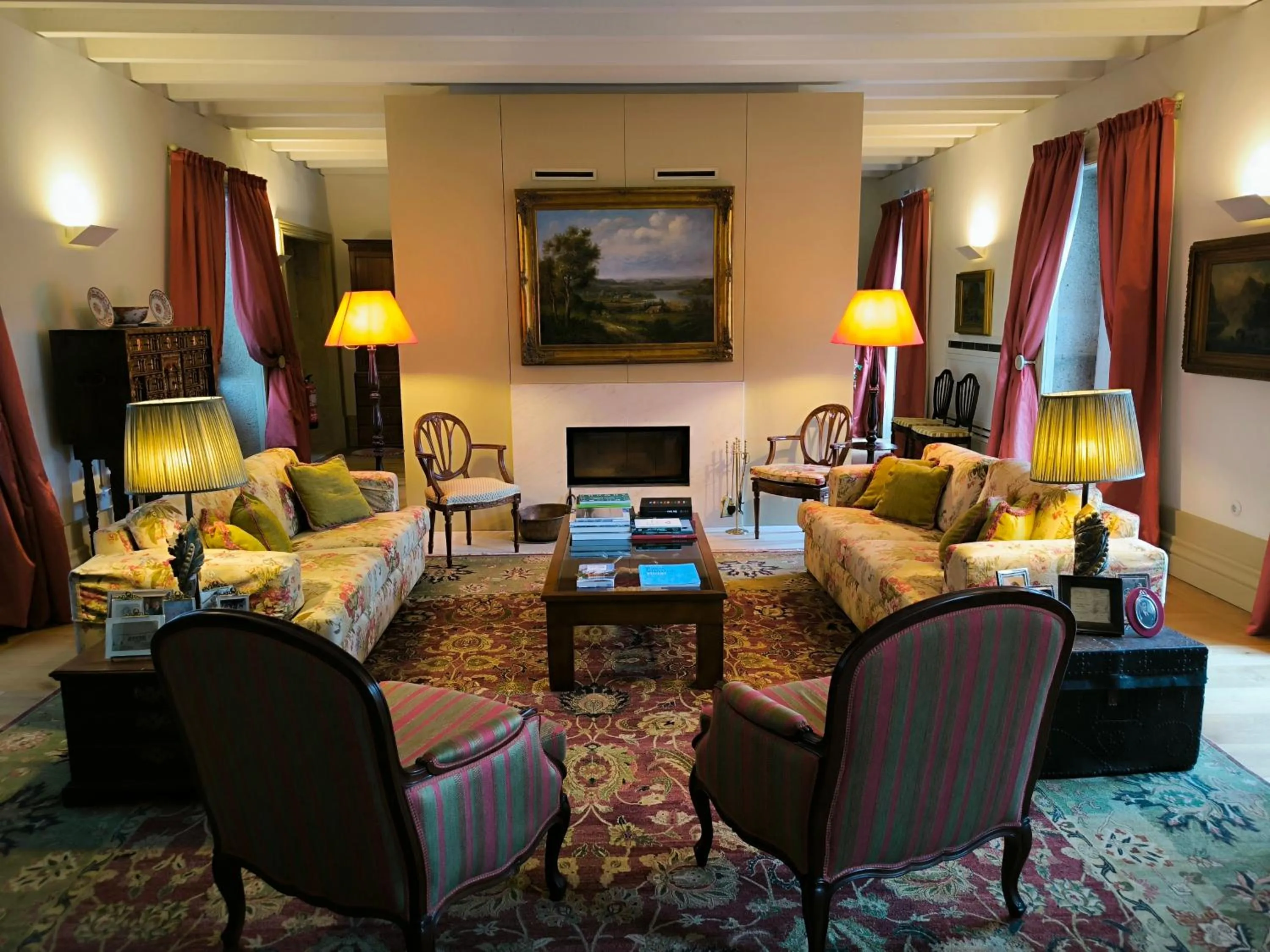 Living room in Hotel Paço de Vitorino