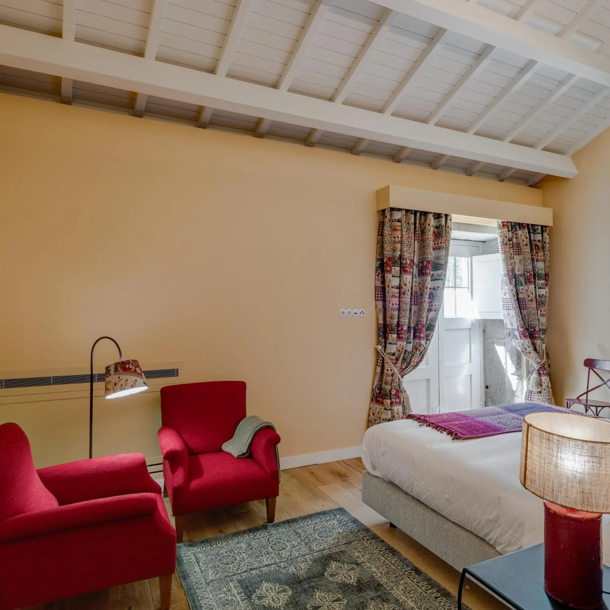 Bed in Hotel Paço de Vitorino