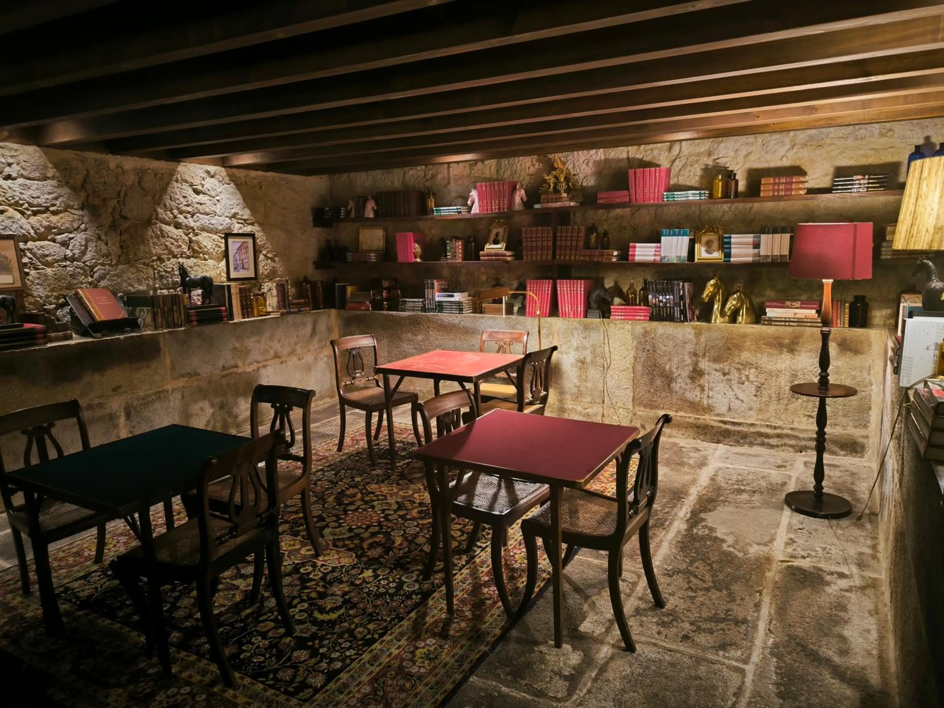 Seating area in Hotel Paço de Vitorino