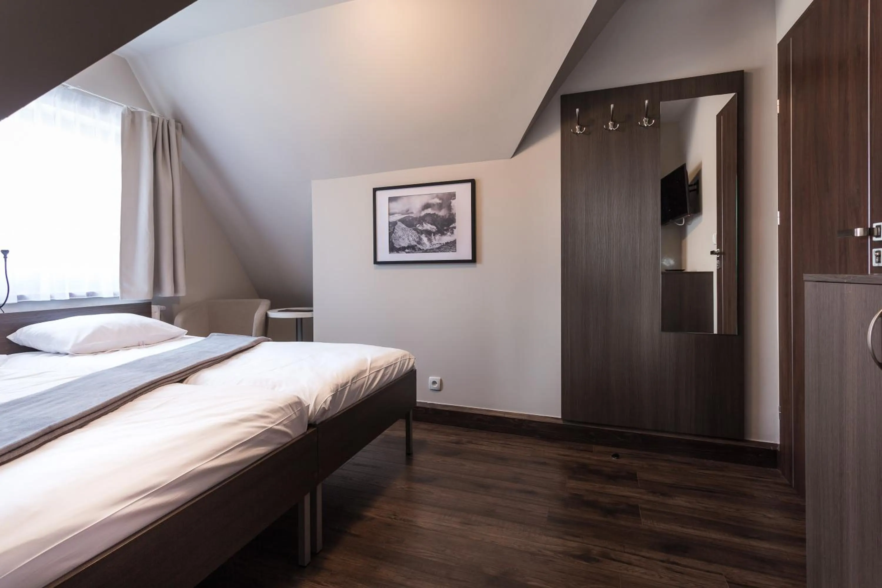 Bedroom, Bed in Walkowy Dwor