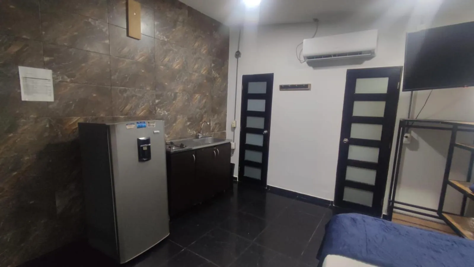 Kitchen or kitchenette in Hotel Family House Rodadero