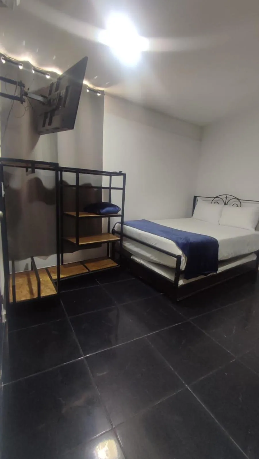 Bedroom, Bed in Hotel Family House Rodadero