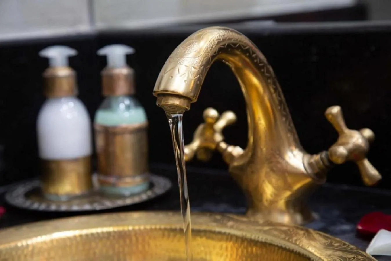 Bathroom in Palais Nazha Fes - Luxury Lodging