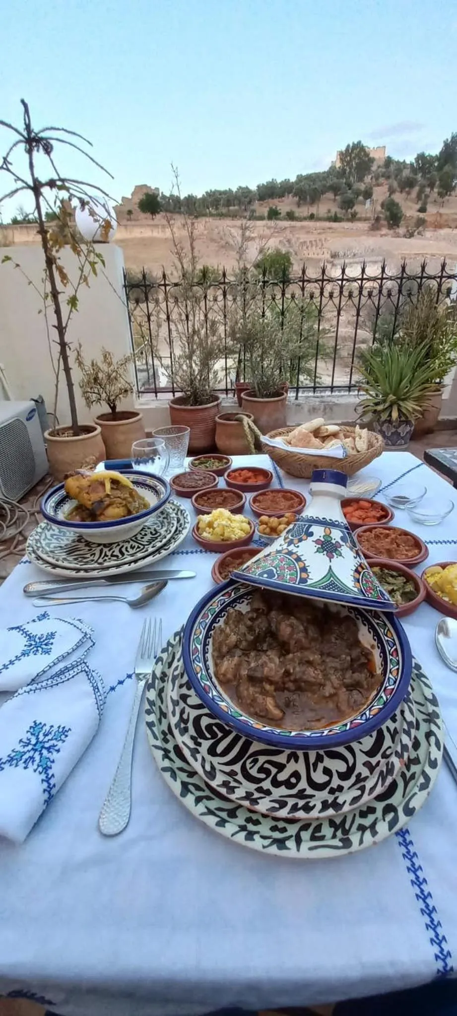 Food in Palais Nazha Fes - Luxury Lodging