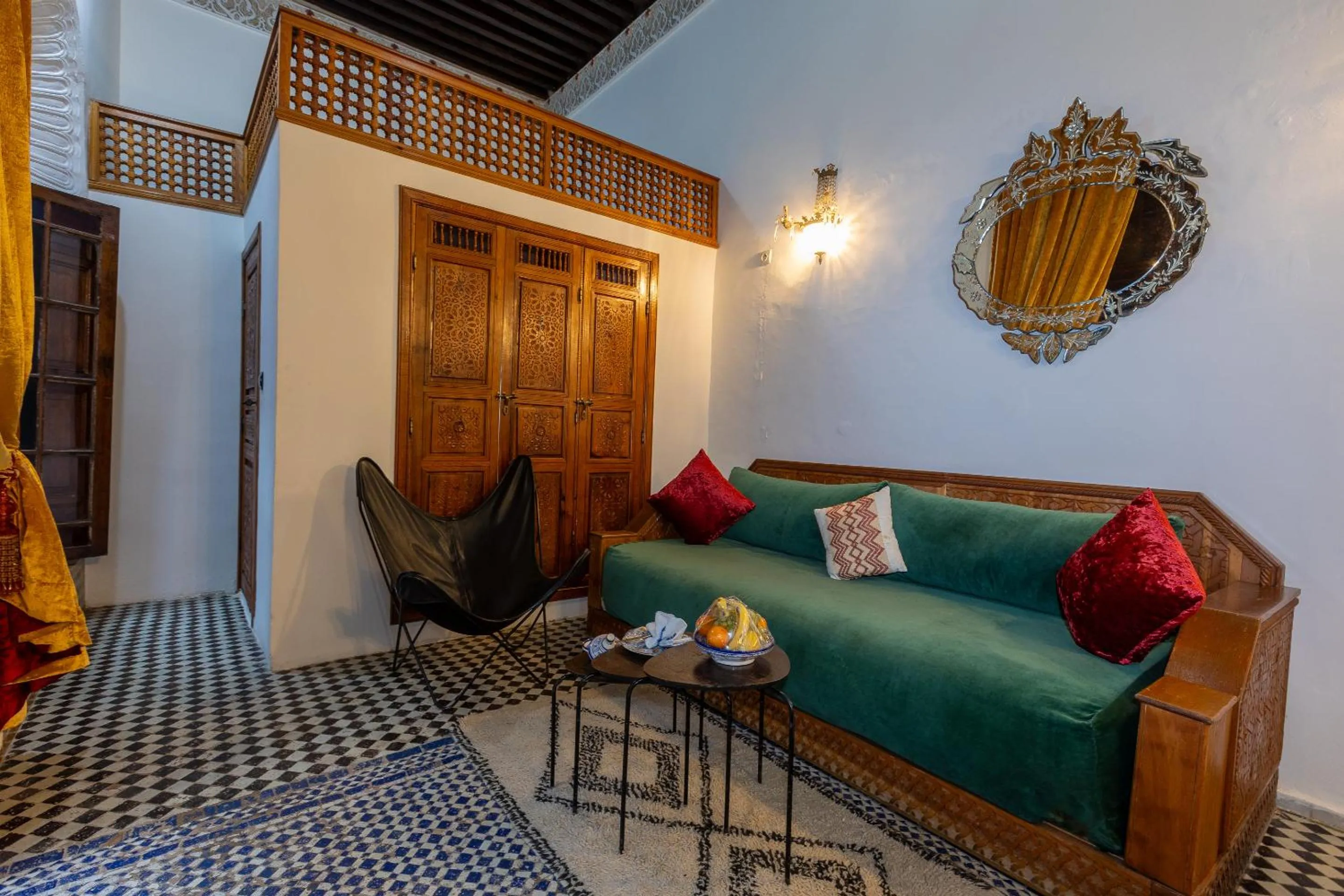 Bedroom in Palais Nazha Fes - Luxury Lodging