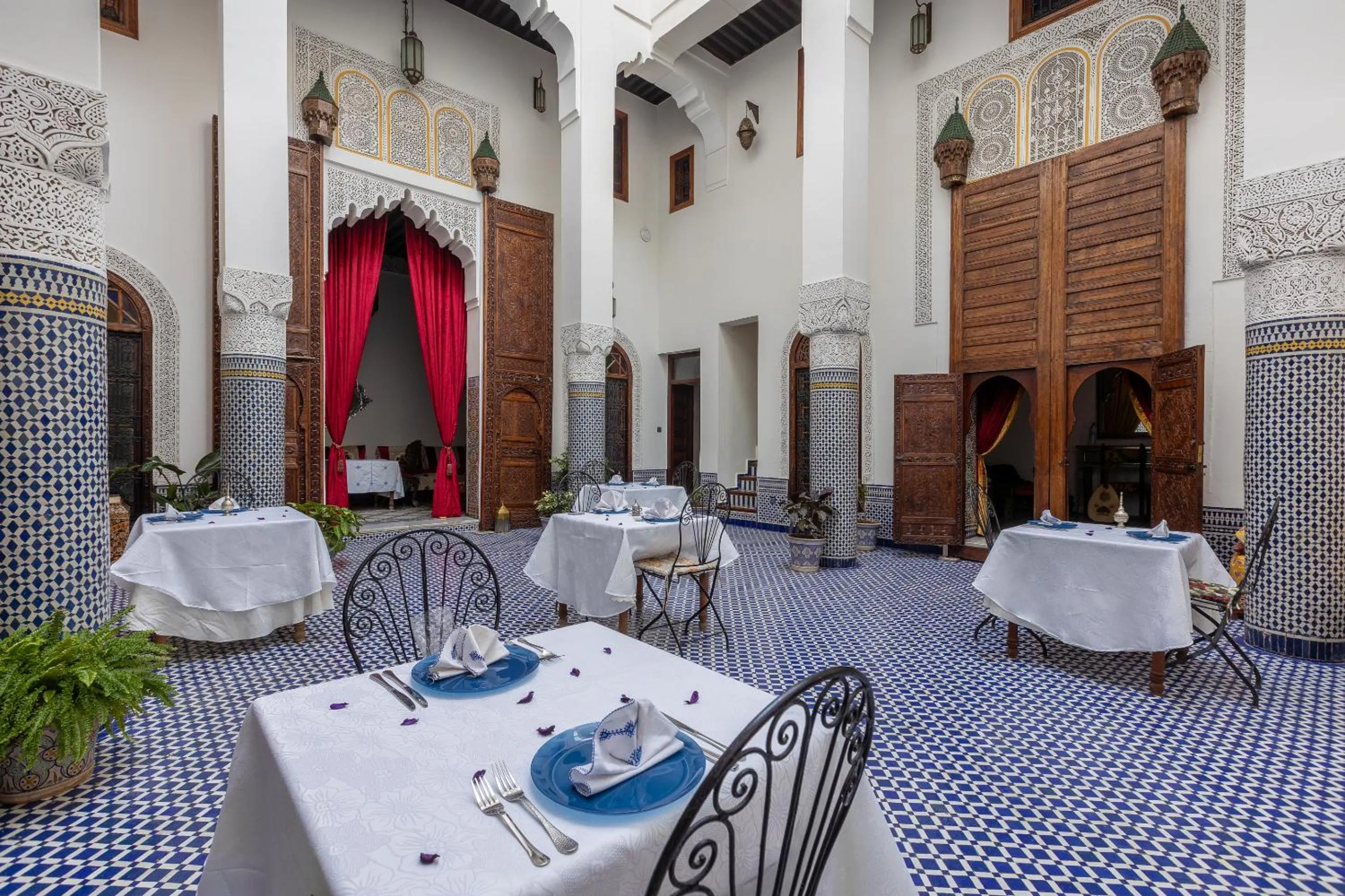 Lobby or reception in Palais Nazha Fes - Luxury Lodging
