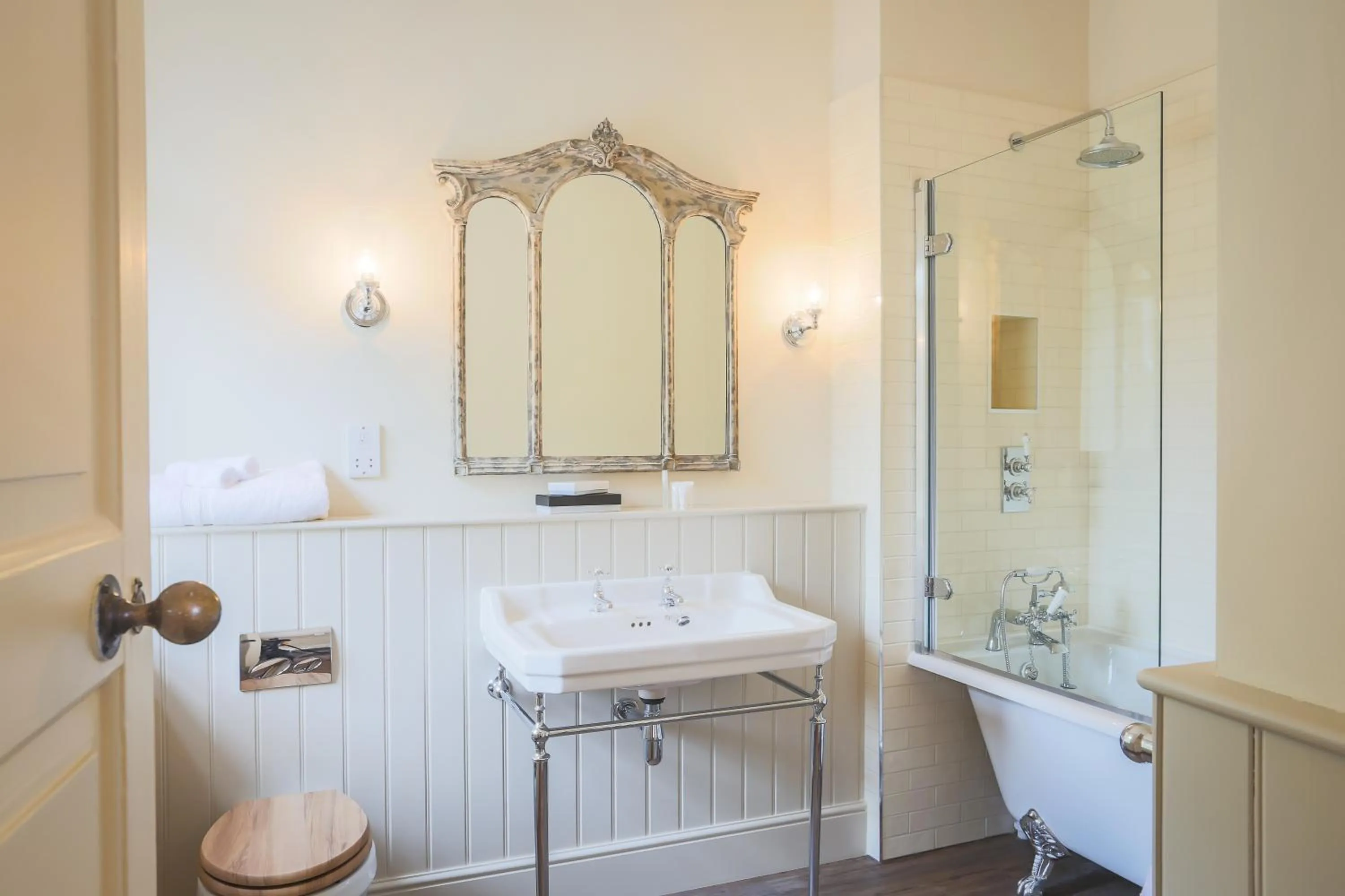 Bathroom in Hooton Pagnell Hall