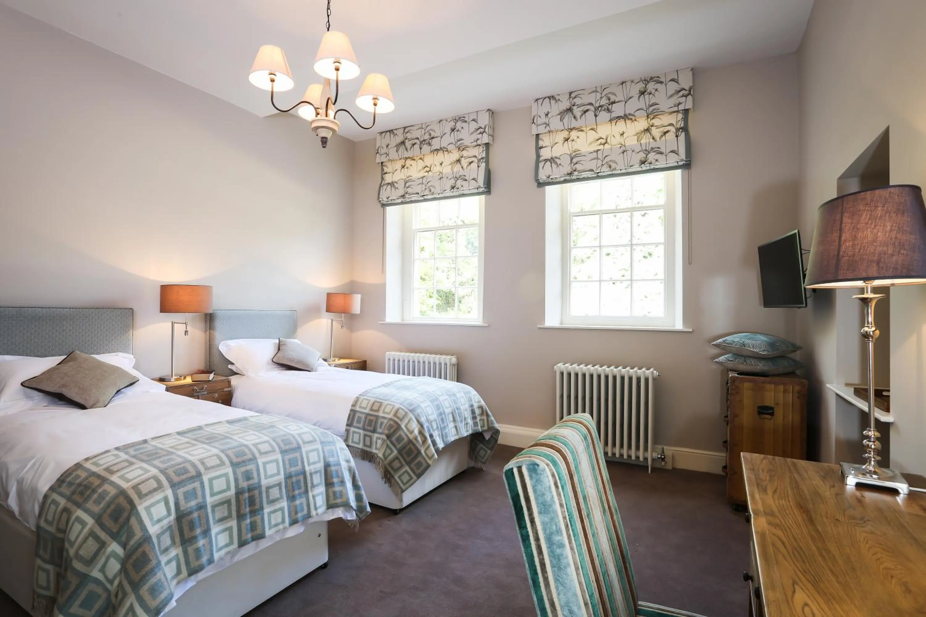 Photo of the whole room, Bed in Hooton Pagnell Hall