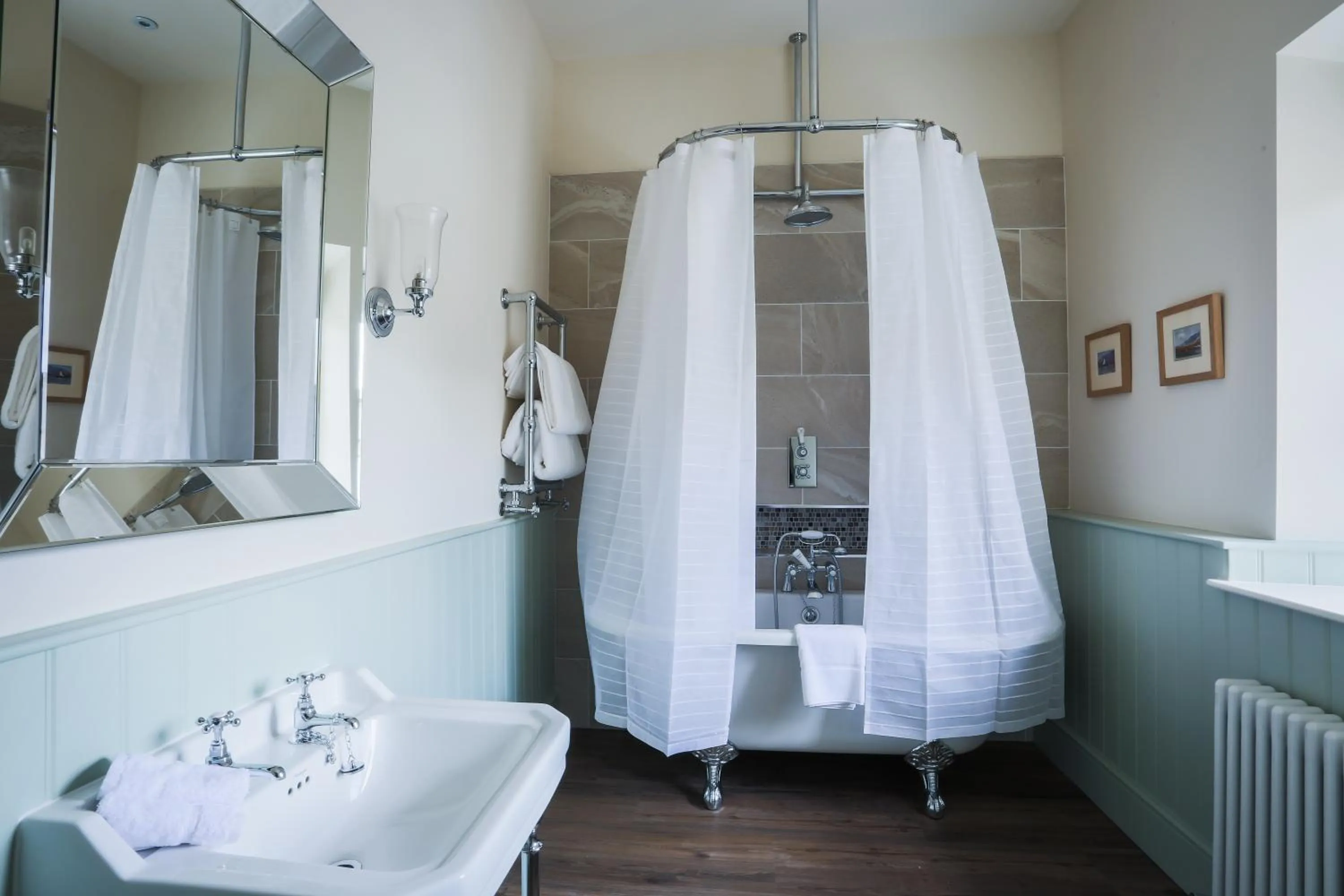 Bathroom in Hooton Pagnell Hall