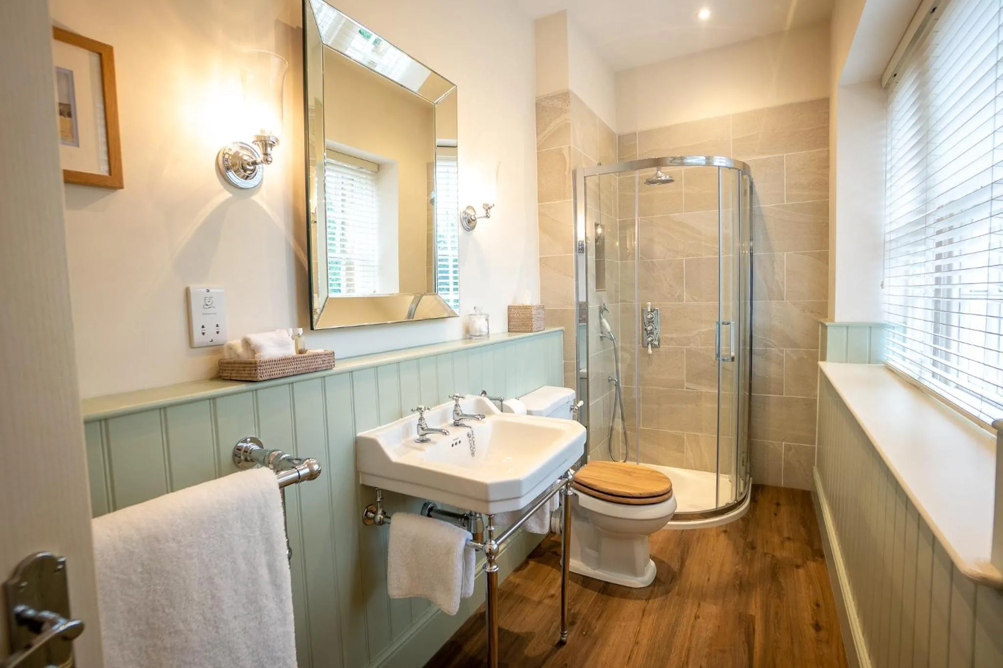 Bathroom in Hooton Pagnell Hall