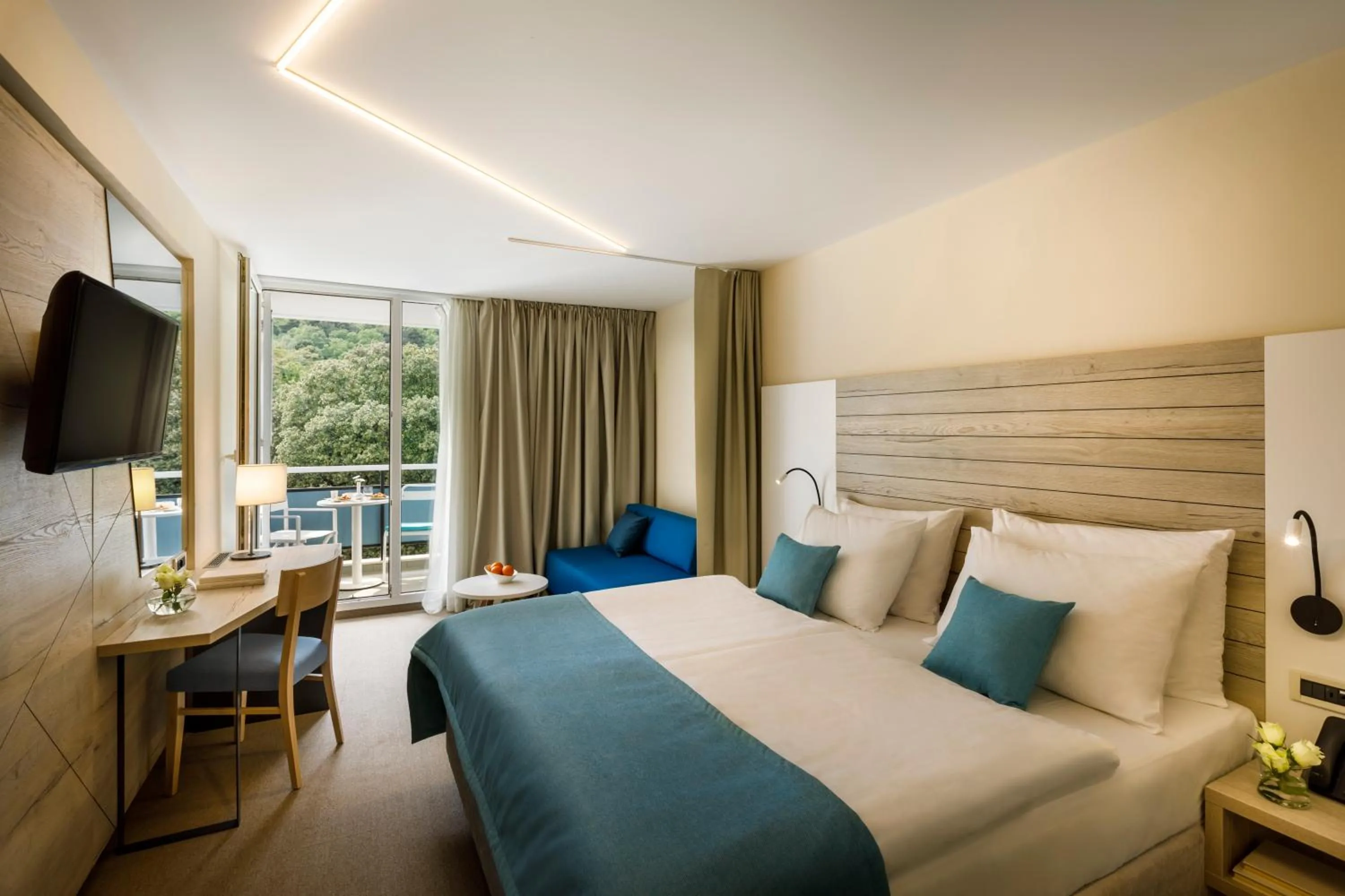 TV and multimedia, Bed in Hotel Marina - Liburnia
