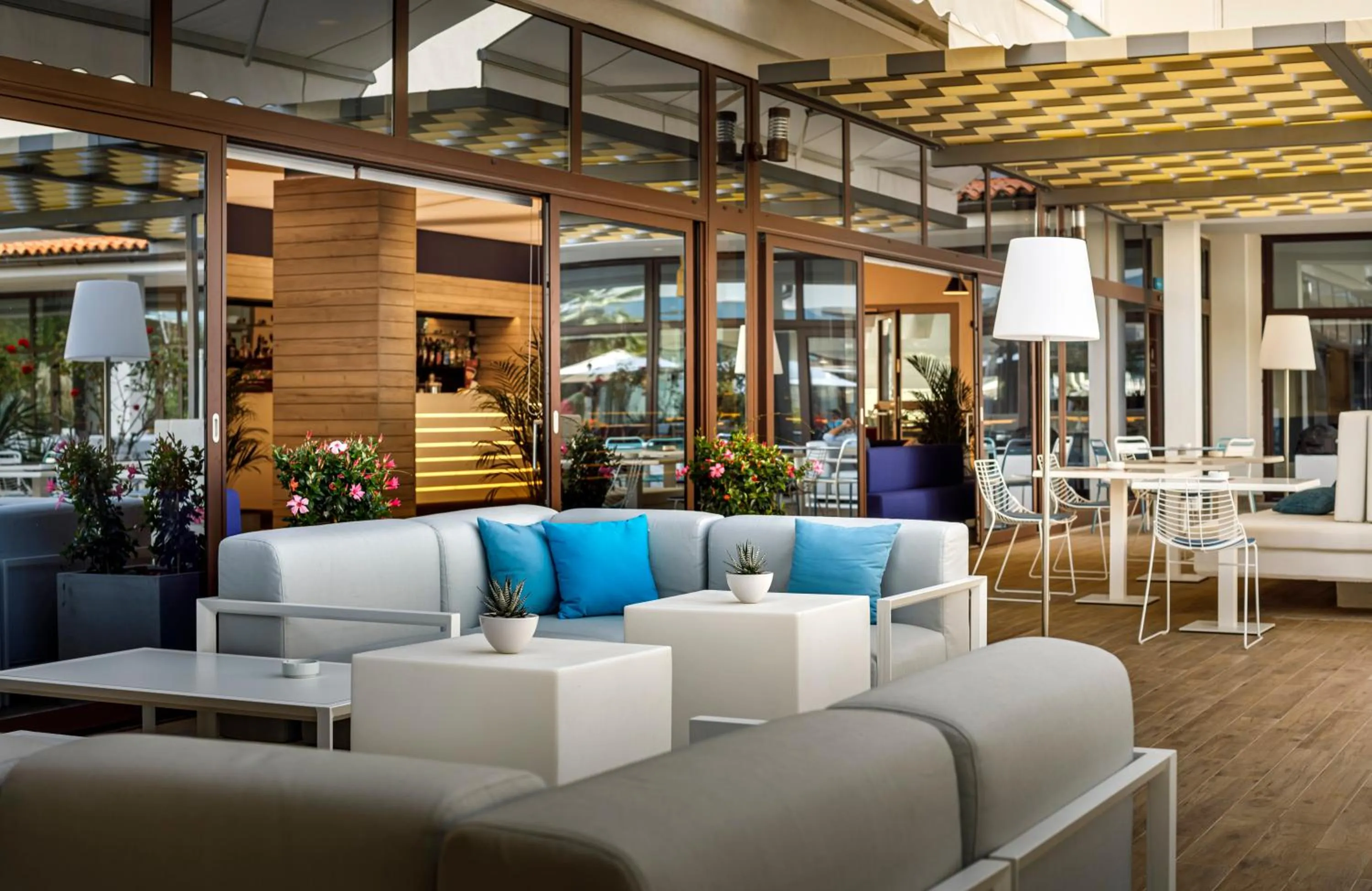 Patio in Hotel Marina - Liburnia