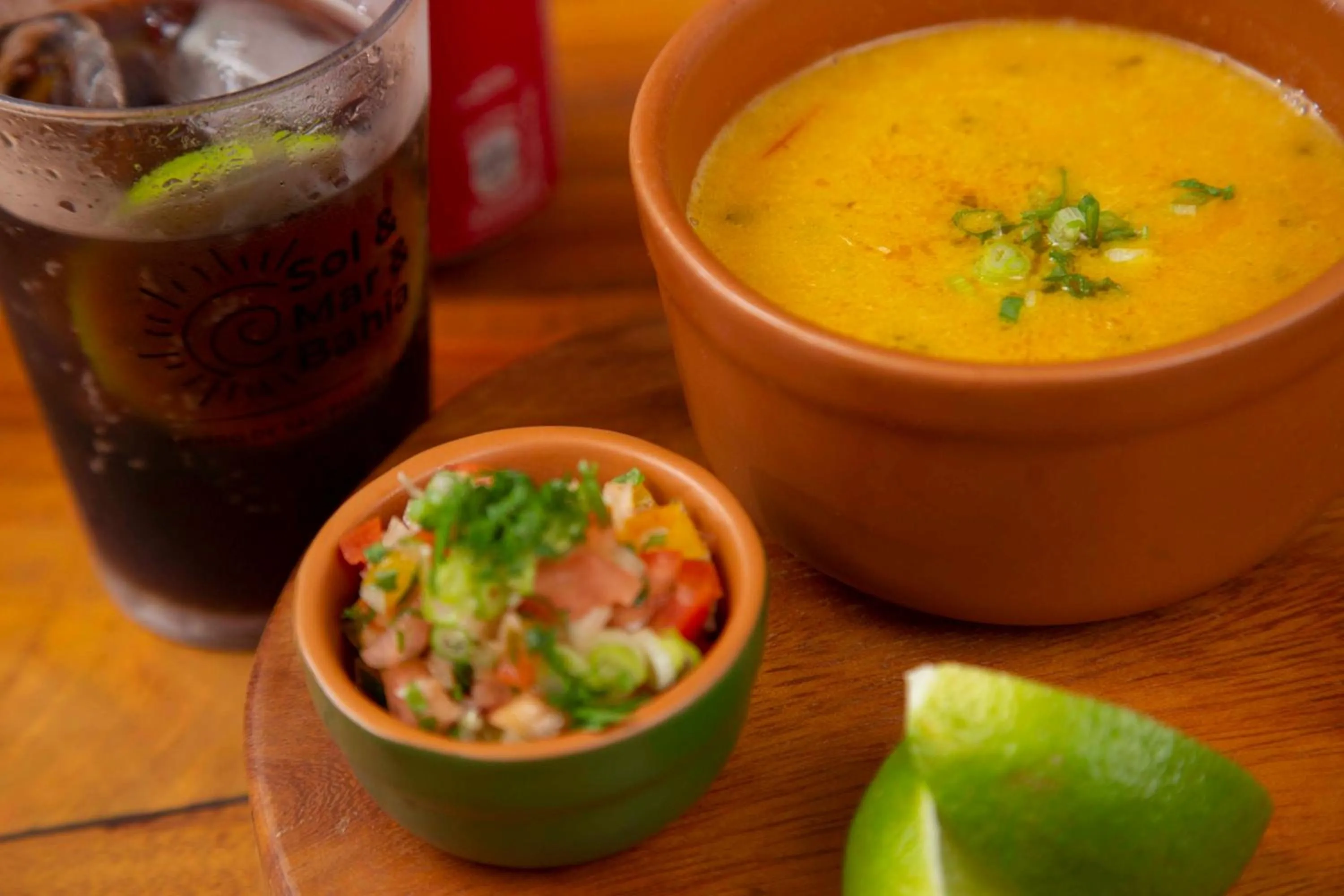 Food and drinks in Pousada Bahia Tambor