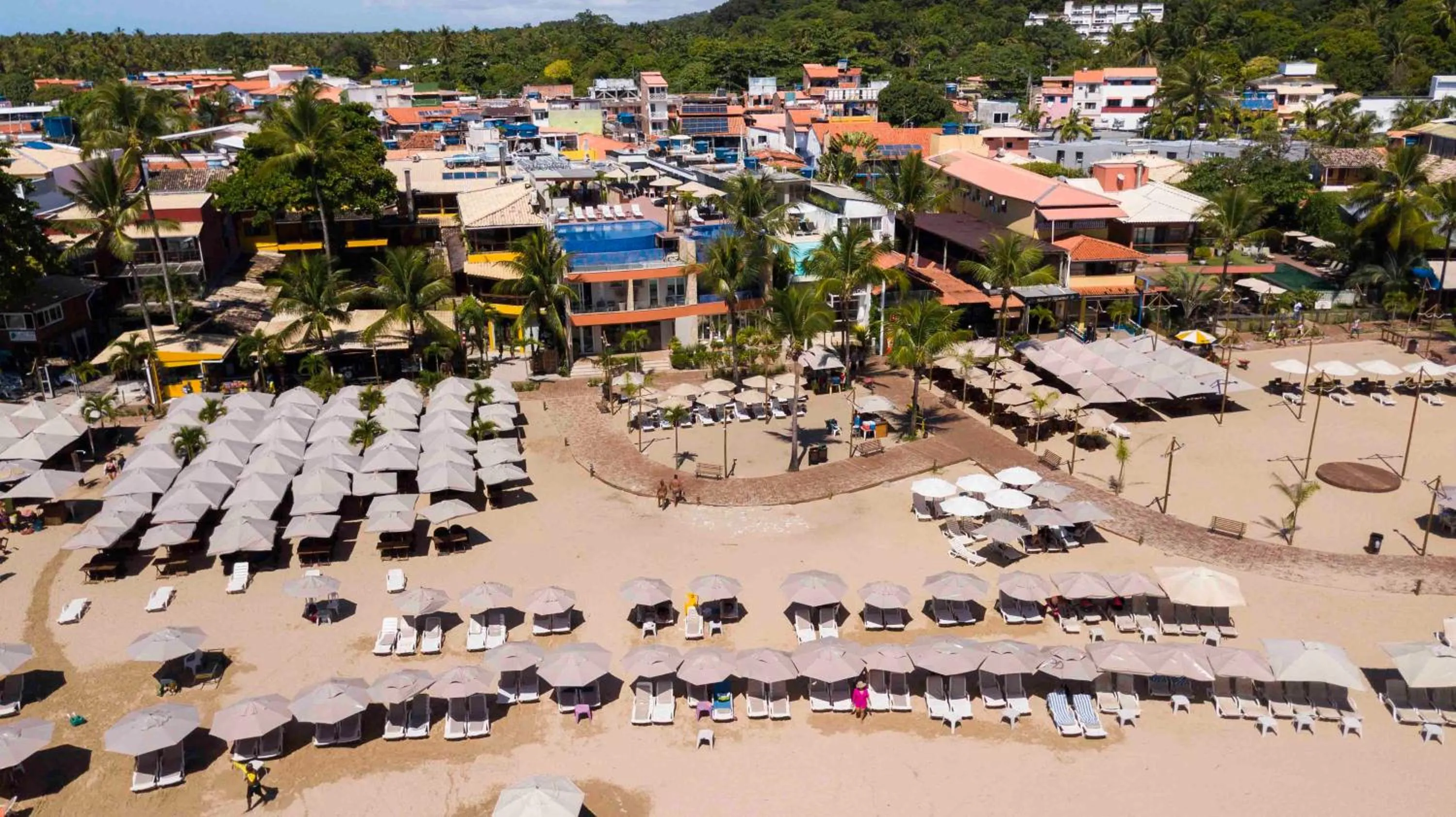 Bird's eye view in Pousada Bahia Tambor