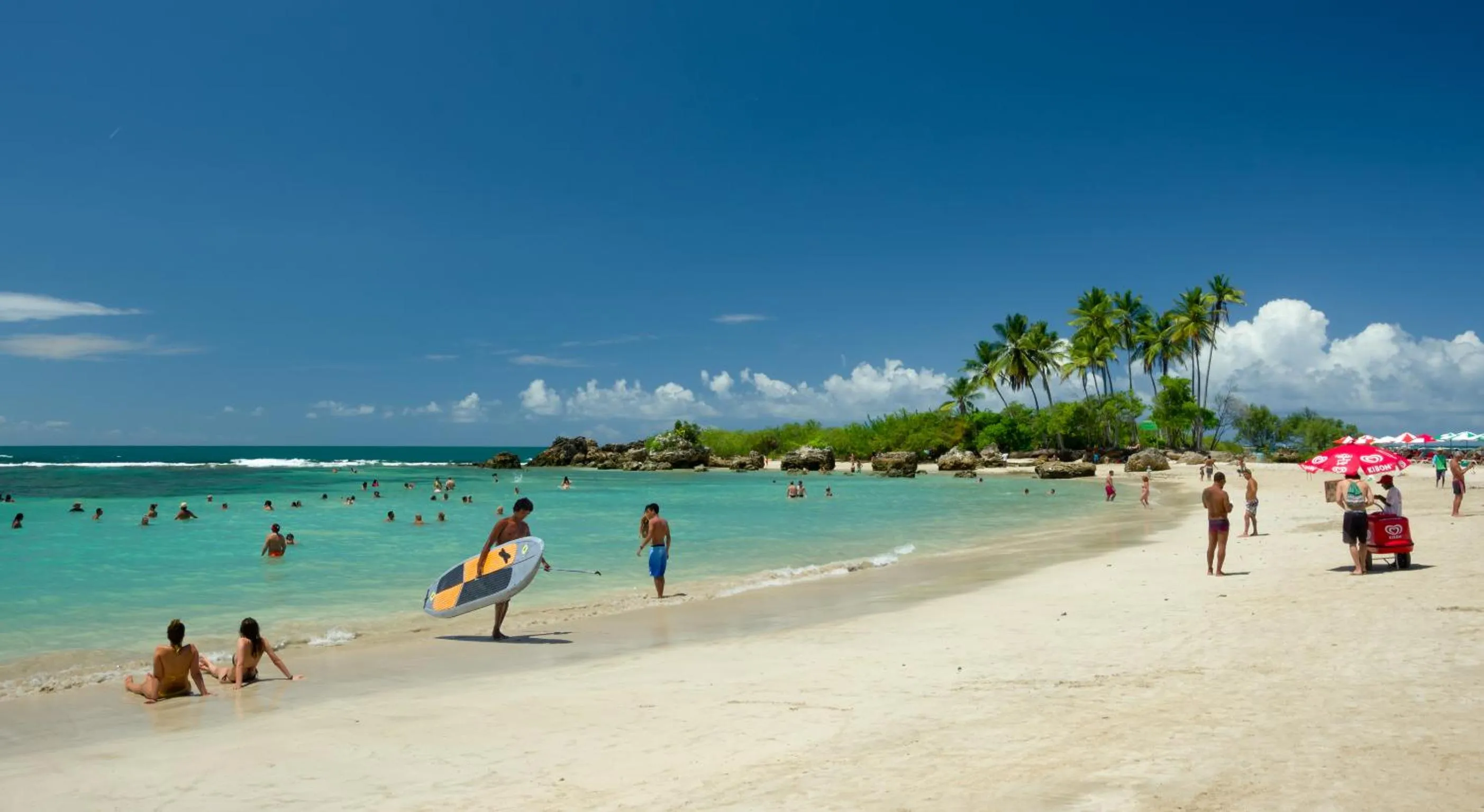 Sea view in Pousada Bahia Tambor