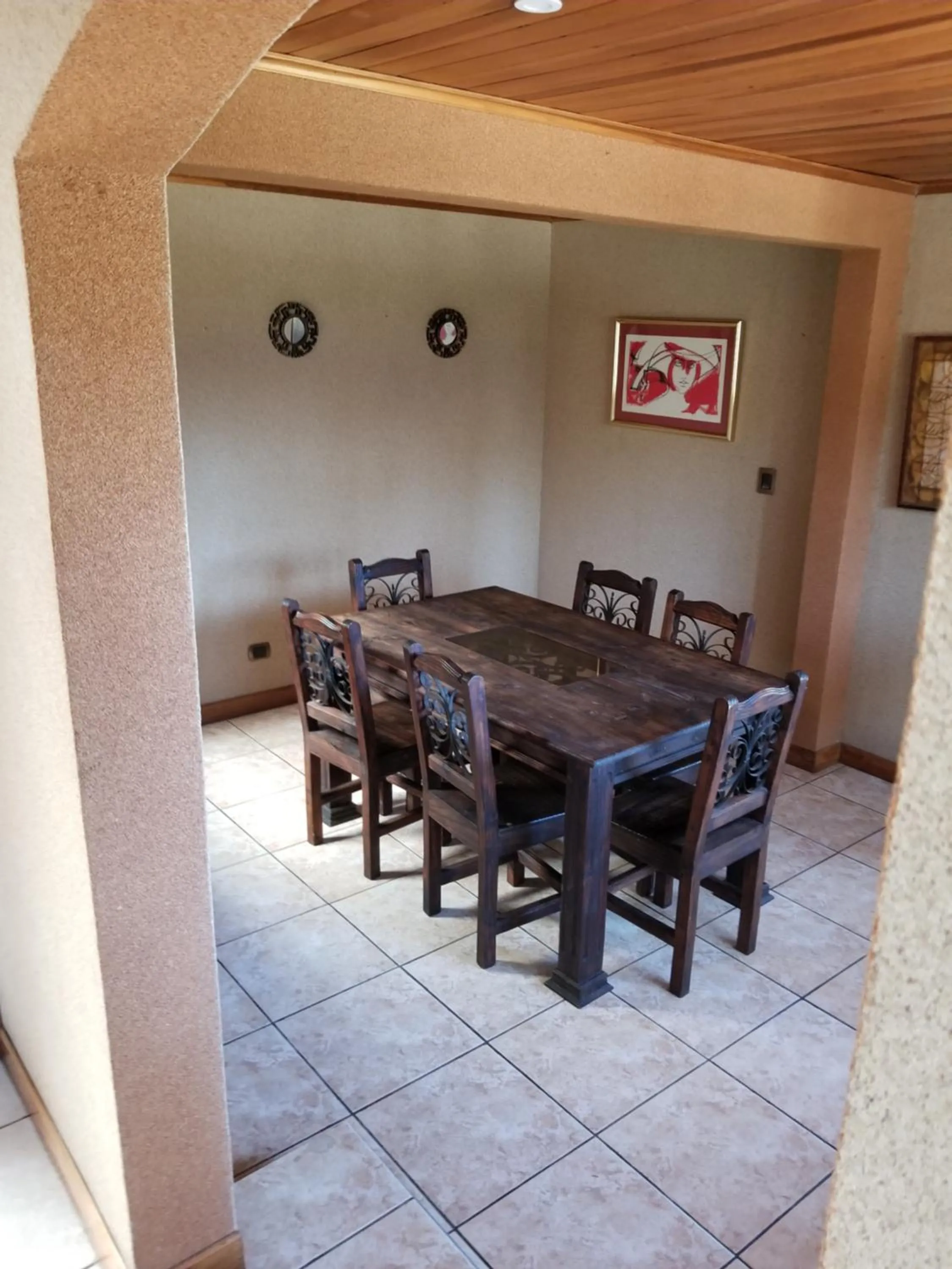 Dining area in Hotel Monte Campana Escazu
