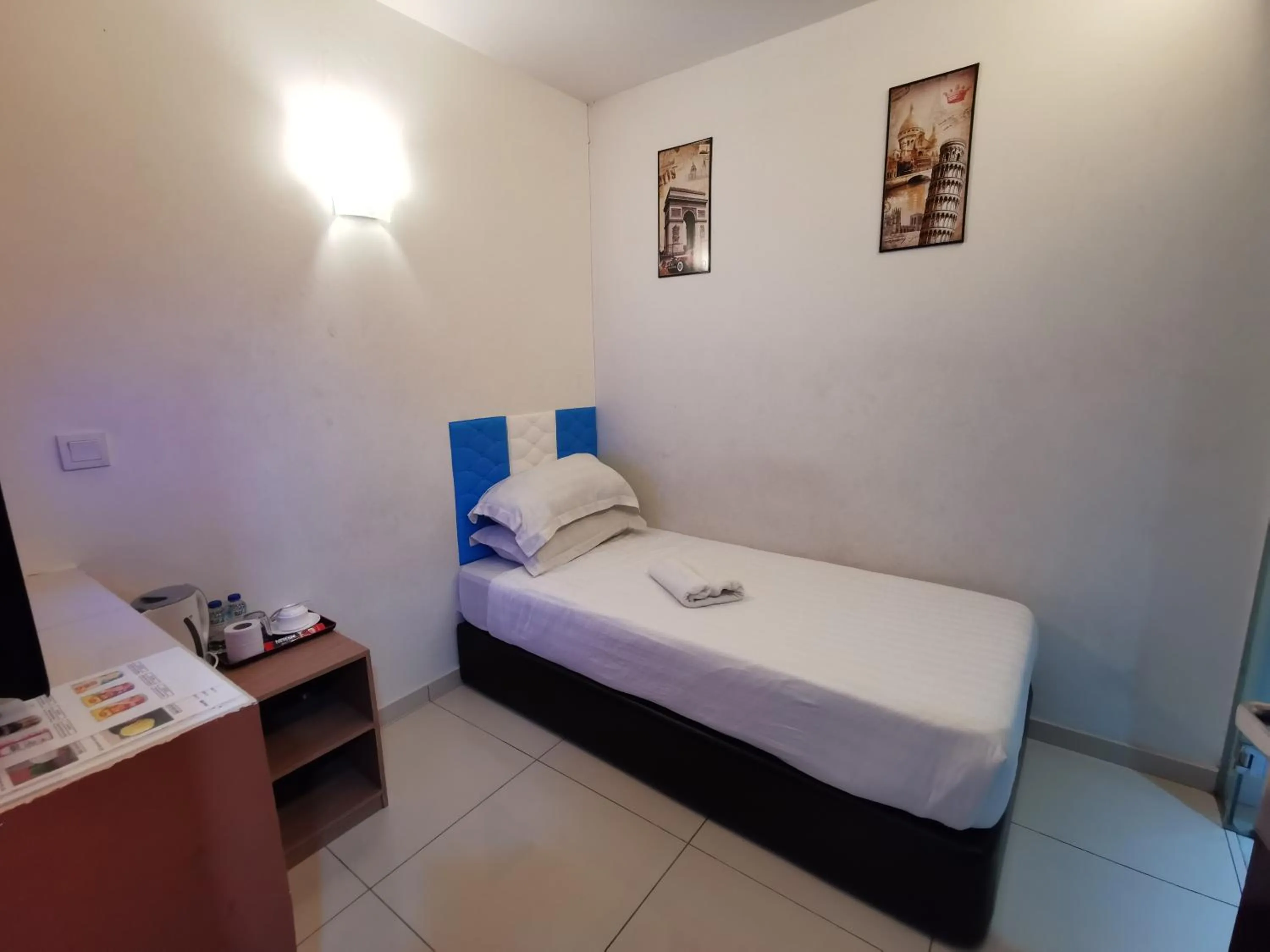 Bed in Dolphin Hotel