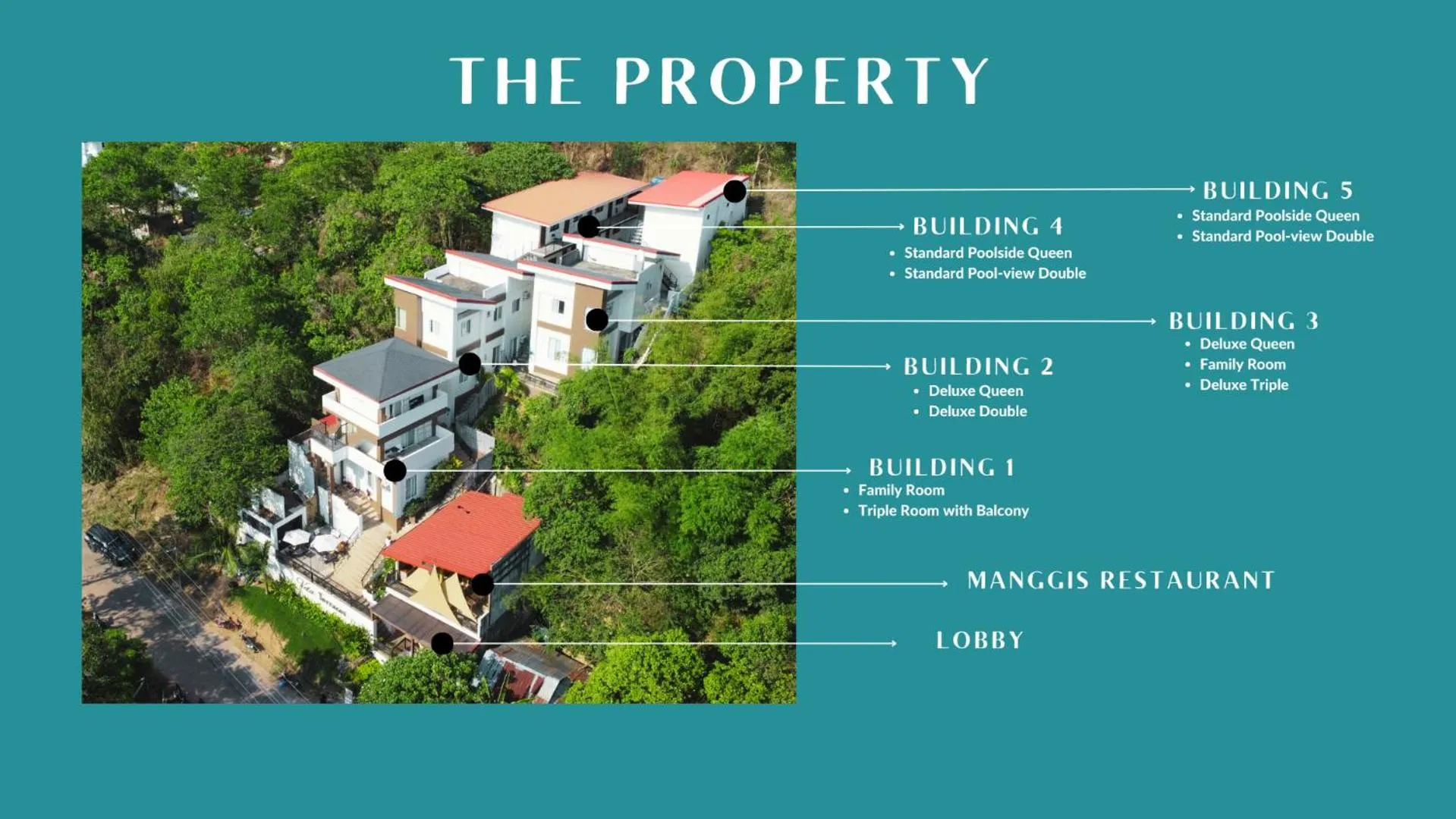 Property building in Vela Terraces Hotel